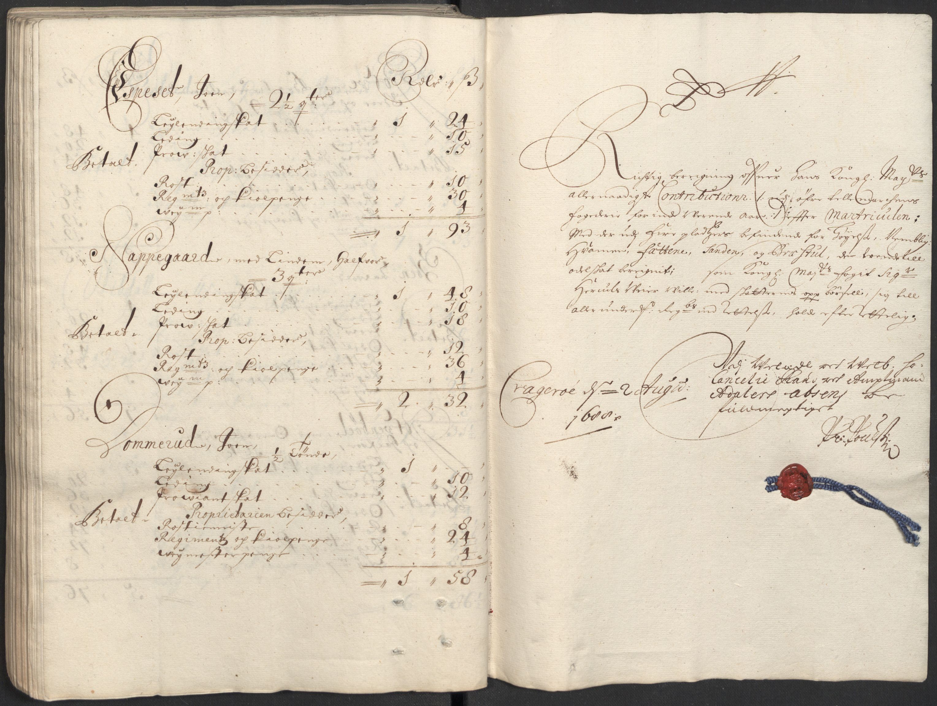 Rentekammeret inntil 1814, Reviderte regnskaper, Fogderegnskap, AV/RA-EA-4092/R35/L2087: Fogderegnskap Øvre og Nedre Telemark, 1687-1689, p. 180