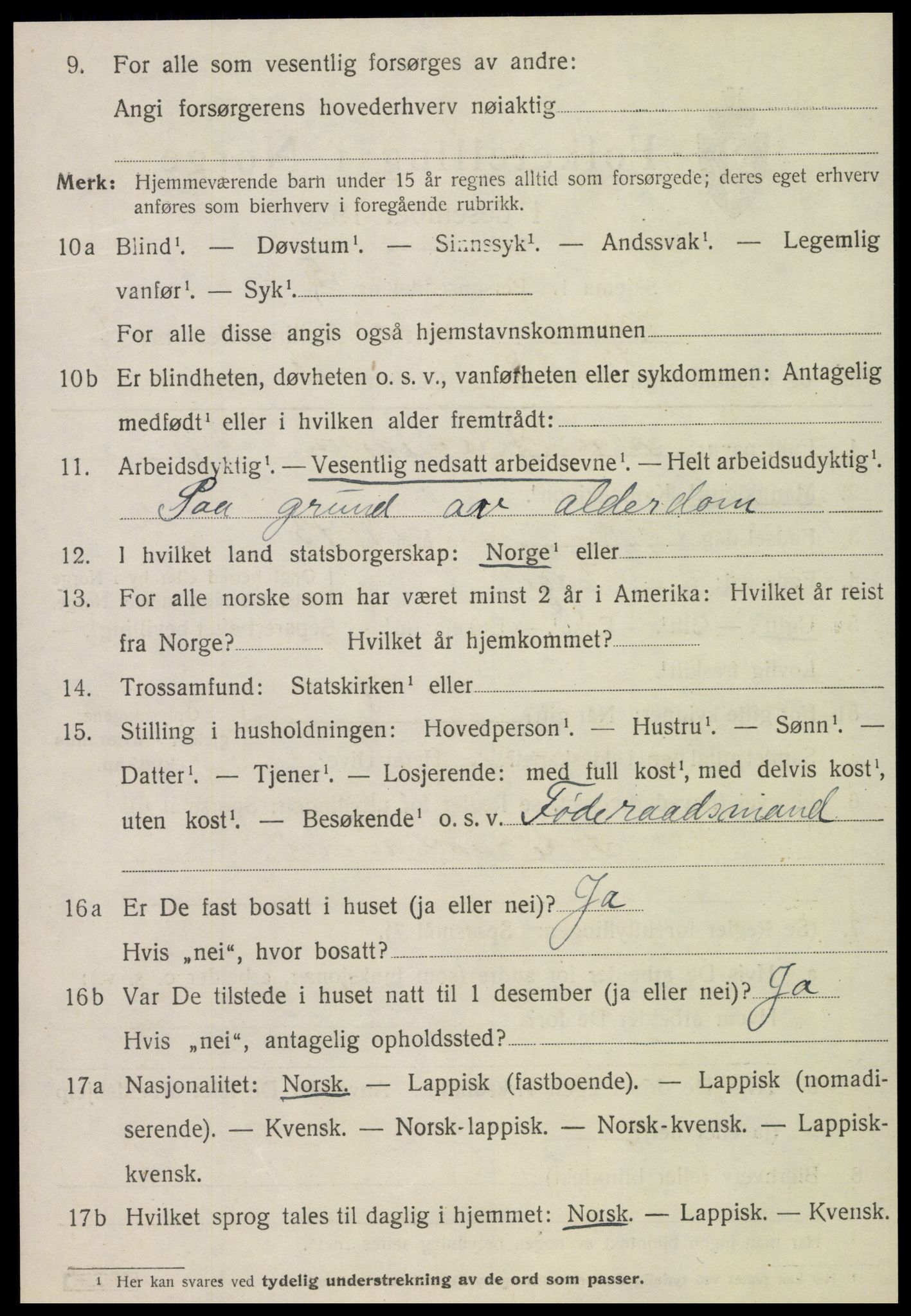 SAT, 1920 census for Egge, 1920, p. 3887