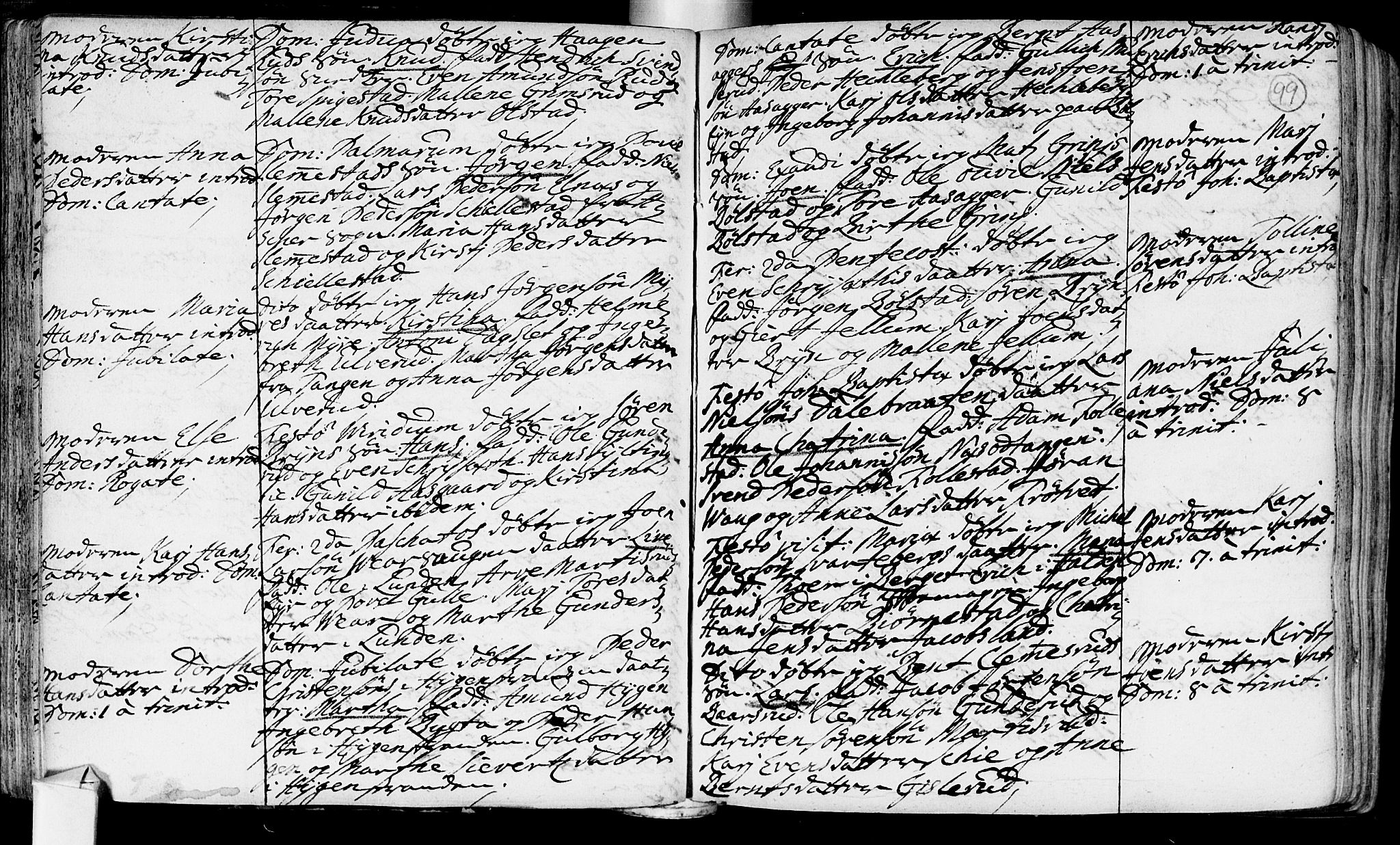 Røyken kirkebøker, AV/SAKO-A-241/F/Fa/L0002: Parish register (official) no. 2, 1731-1782, p. 99