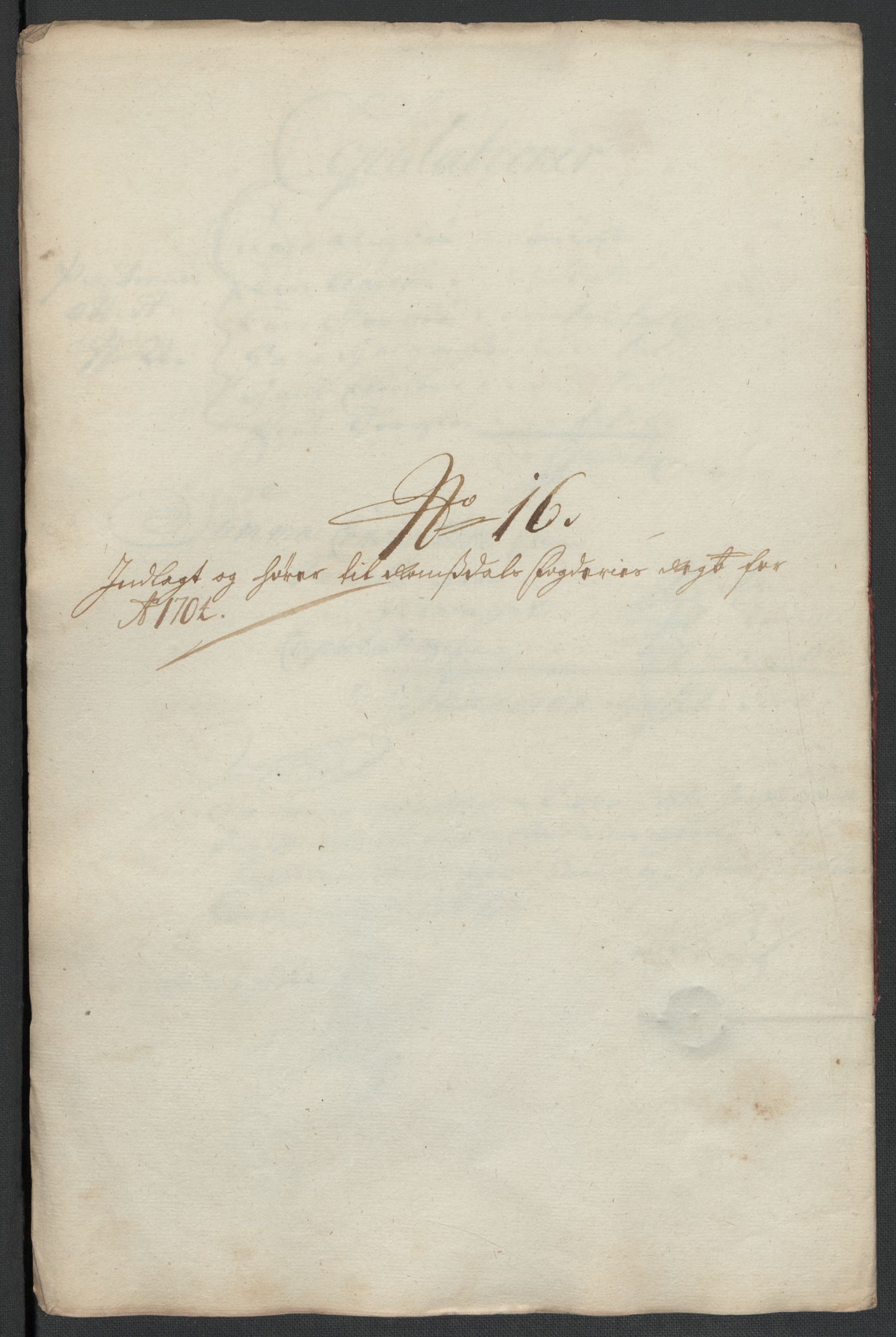 Rentekammeret inntil 1814, Reviderte regnskaper, Fogderegnskap, AV/RA-EA-4092/R55/L3656: Fogderegnskap Romsdal, 1703-1705, p. 287