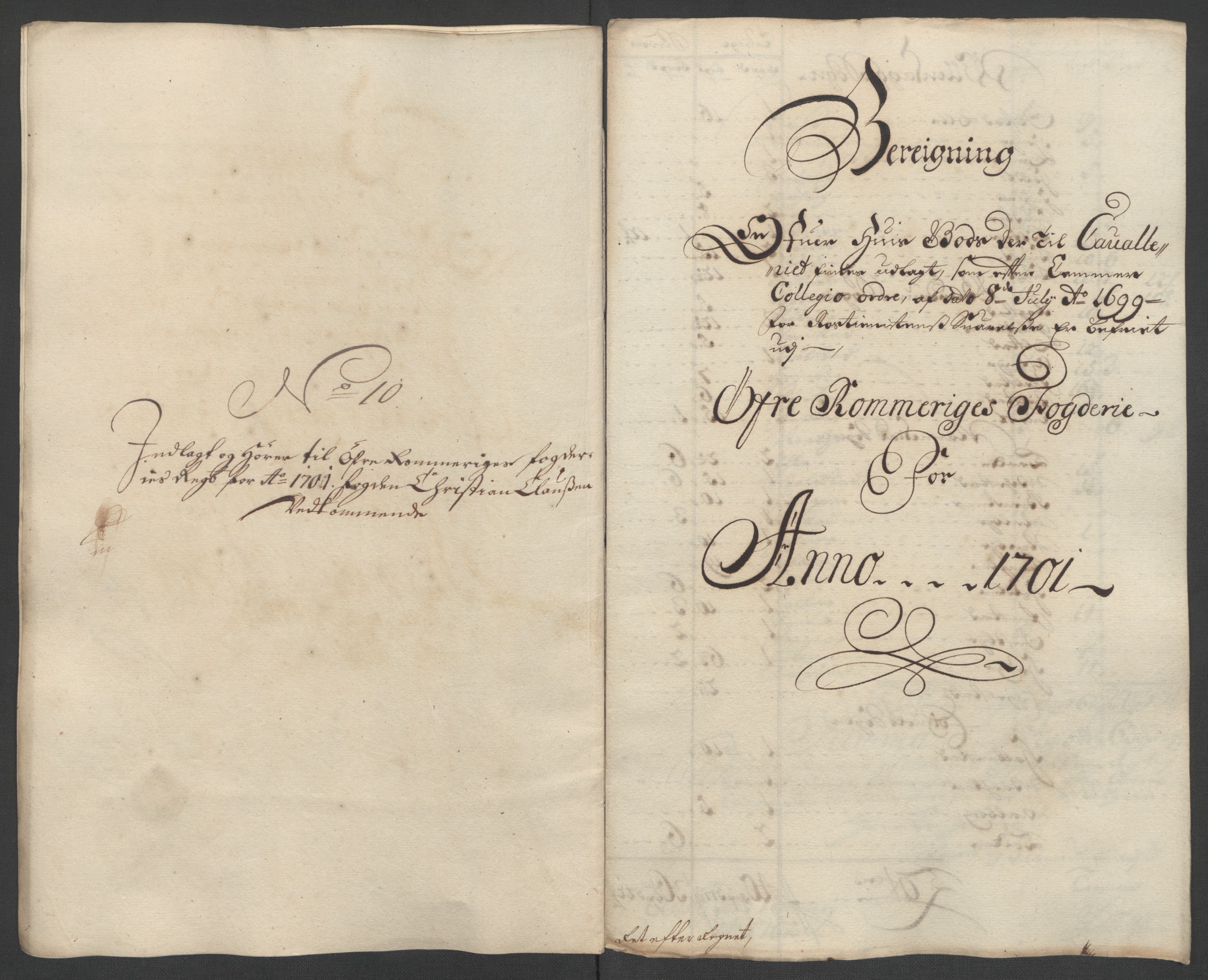 Rentekammeret inntil 1814, Reviderte regnskaper, Fogderegnskap, RA/EA-4092/R12/L0713: Fogderegnskap Øvre Romerike, 1701, p. 245