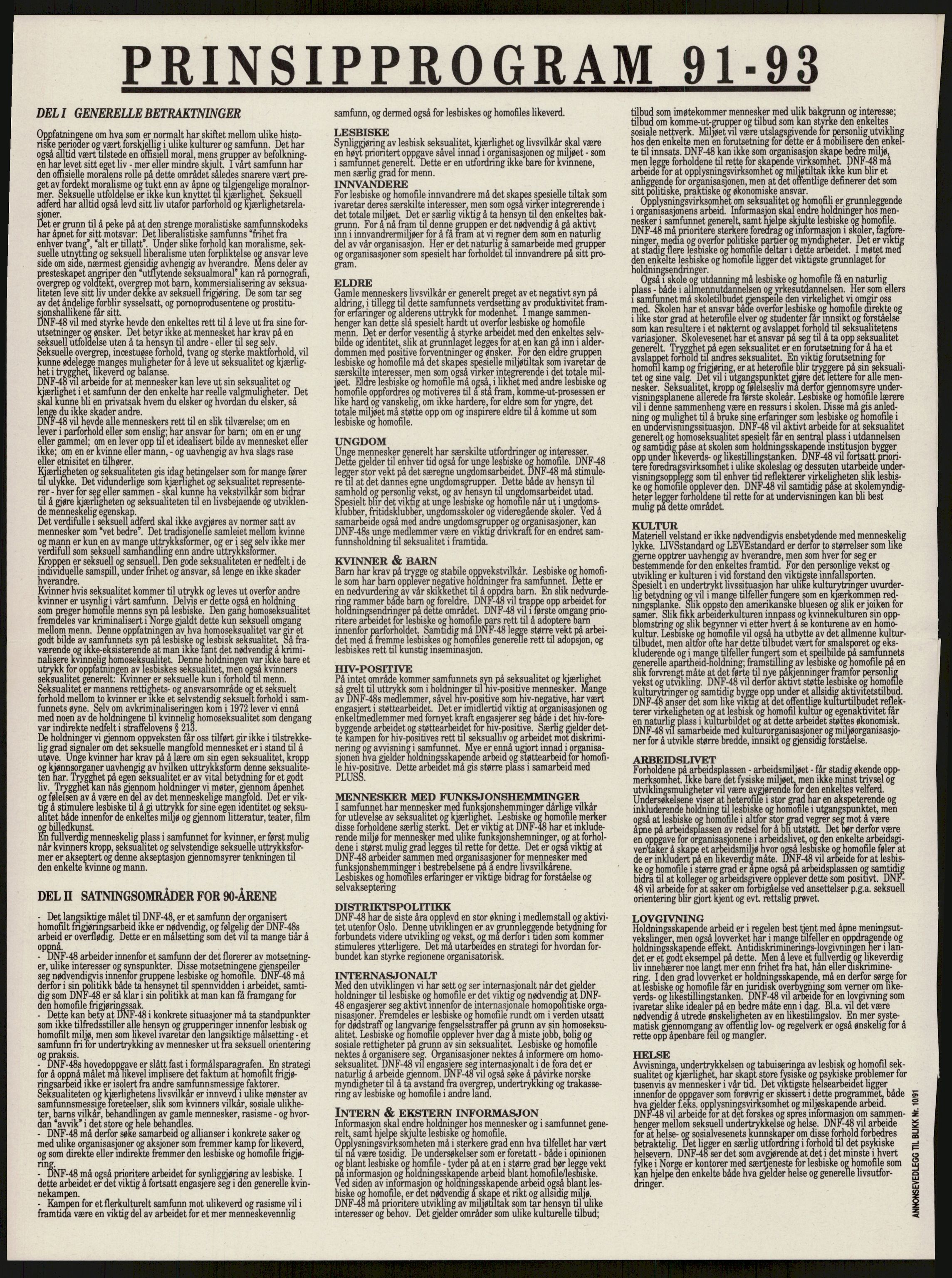 Det Norske Forbundet av 1948/Landsforeningen for Lesbisk og Homofil Frigjøring, AV/RA-PA-1216/A/Ag/L0003: Tillitsvalgte og medlemmer, 1952-1992, p. 765