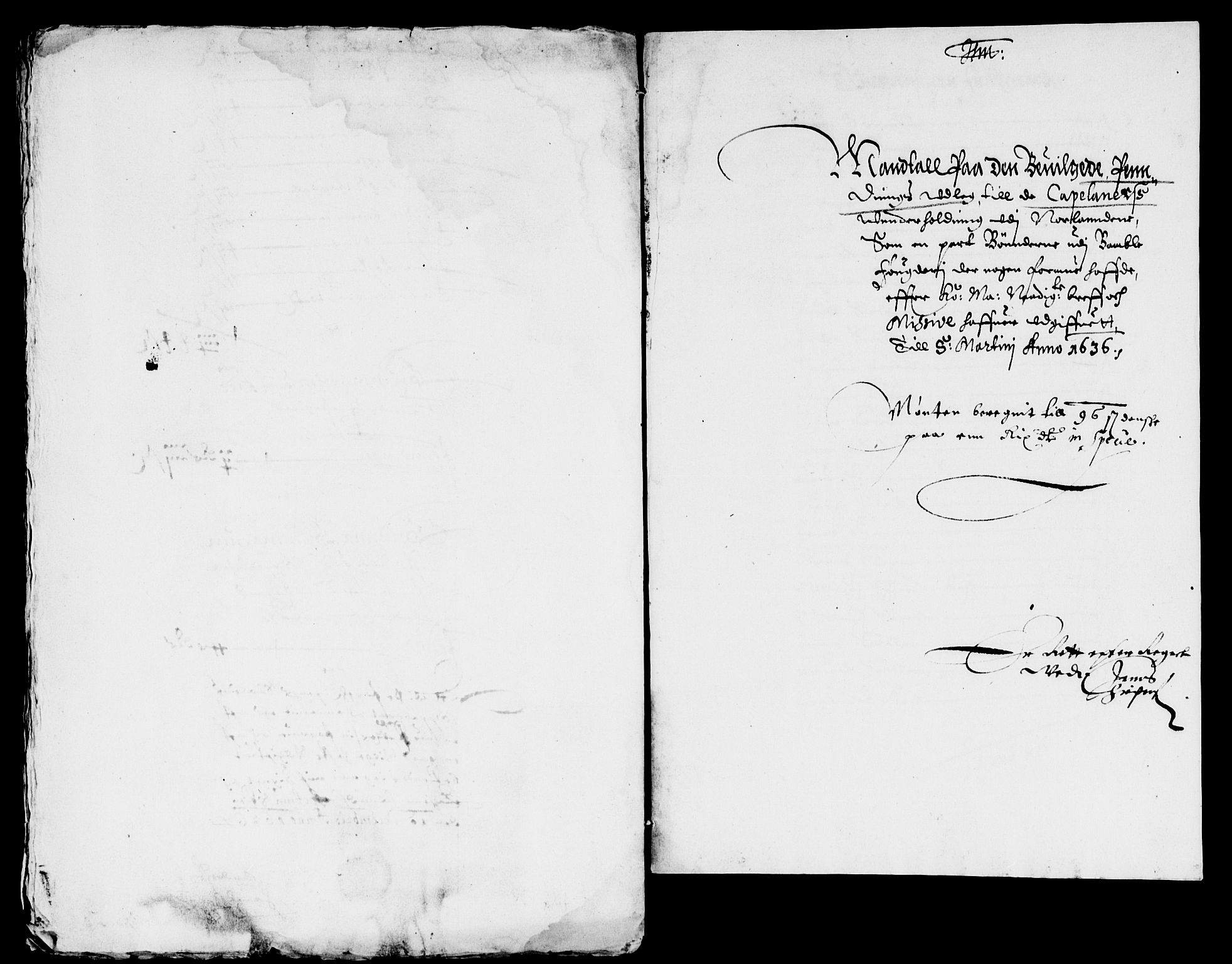 Rentekammeret inntil 1814, Reviderte regnskaper, Lensregnskaper, AV/RA-EA-5023/R/Rb/Rbp/L0019: Bratsberg len, 1636-1638