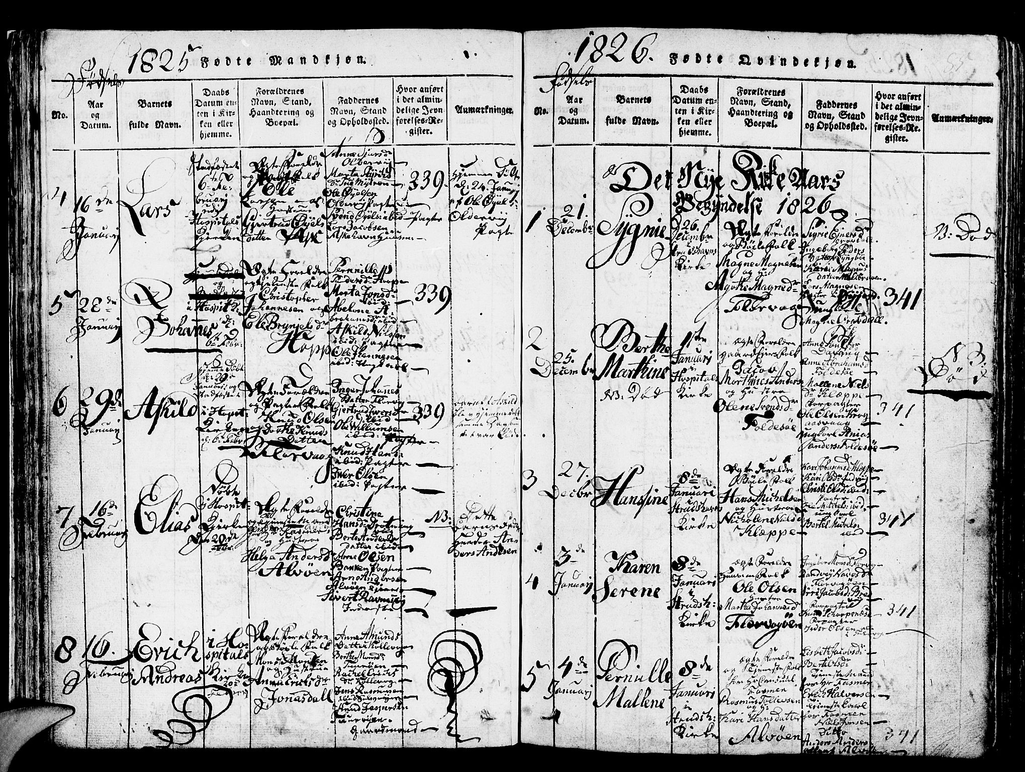 Askøy Sokneprestembete, SAB/A-74101/H/Ha/Hab/Haba/L0002: Parish register (copy) no. A 2, 1815-1846, p. 85
