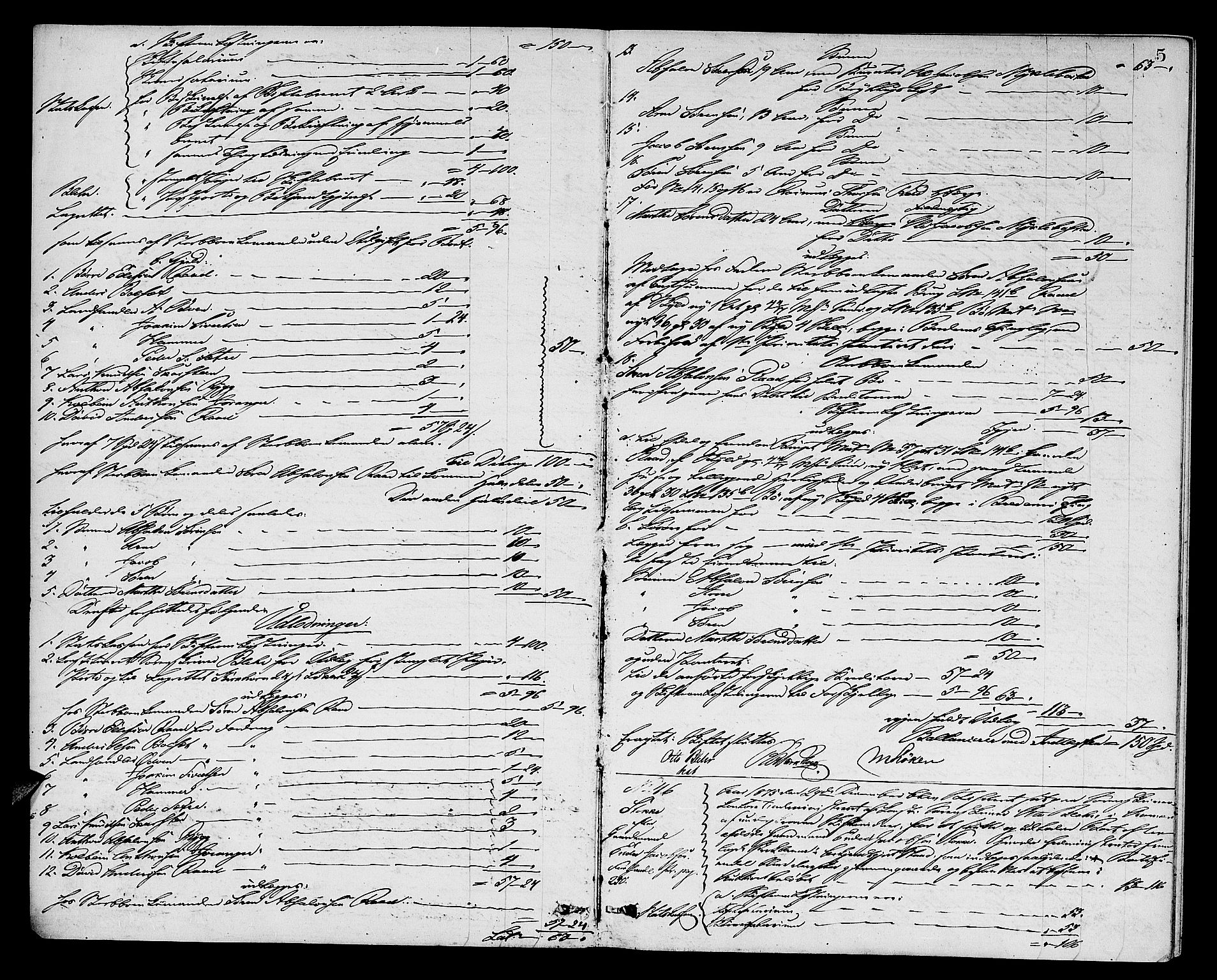 Nordfjord sorenskriveri, AV/SAB-A-2801/1/04/04d/L0006: Skifteutlodningsprotokoll, 1875-1881, p. 4b-5a