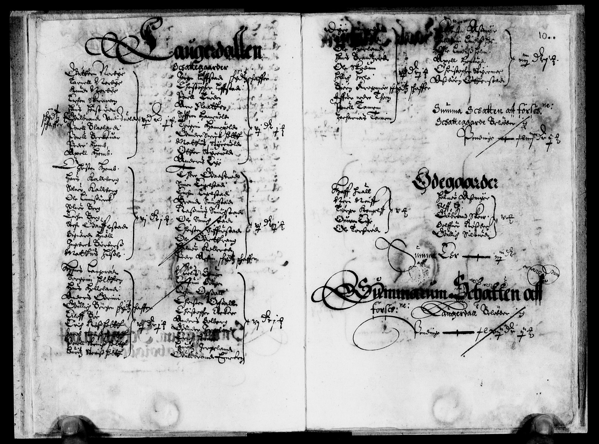 Rentekammeret inntil 1814, Reviderte regnskaper, Lensregnskaper, AV/RA-EA-5023/R/Rb/Rbo/L0025: Tønsberg len, 1643-1645