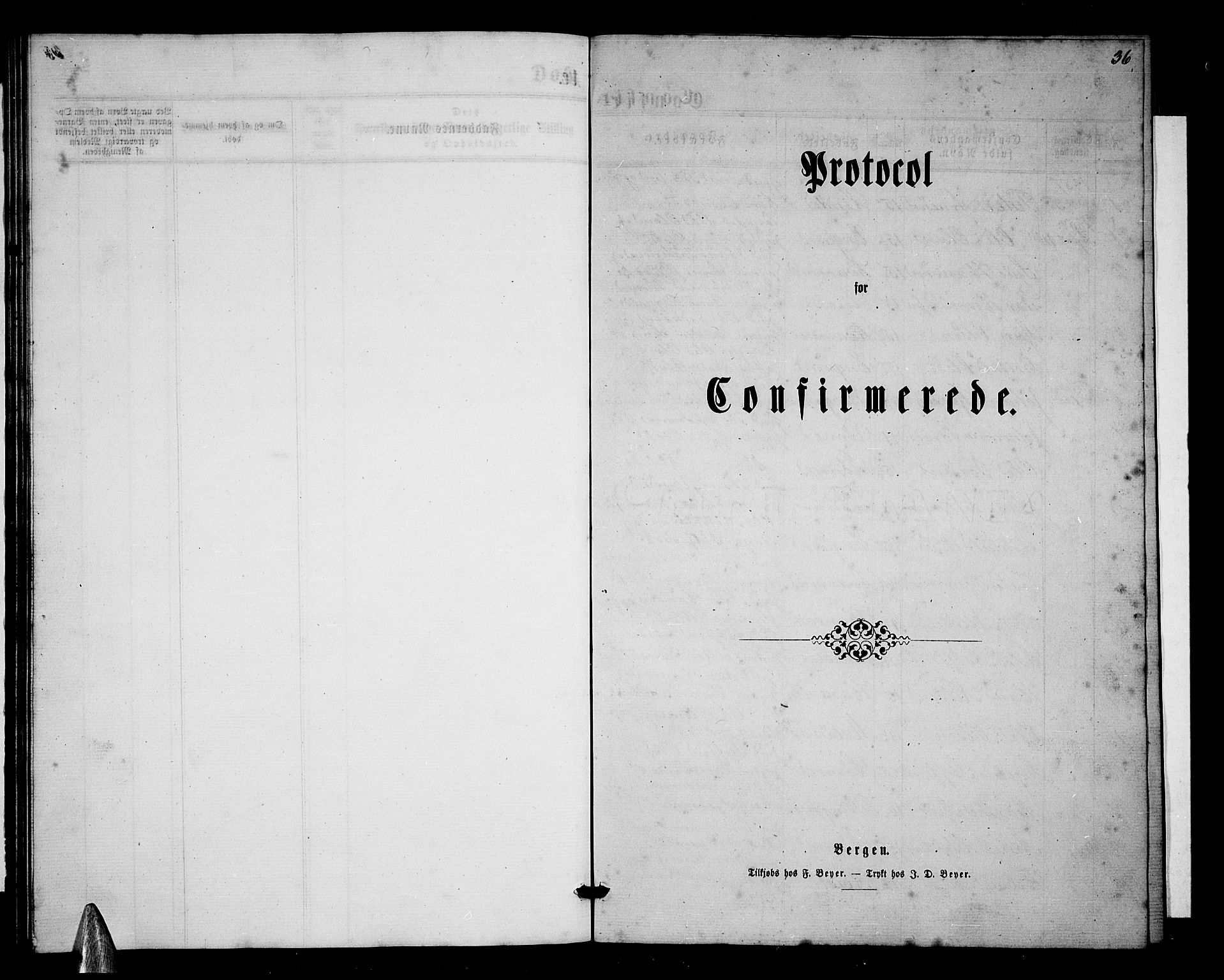 Balestrand sokneprestembete, SAB/A-79601/H/Hab/Habc/L0001: Parish register (copy) no. C 1, 1857-1877, p. 36