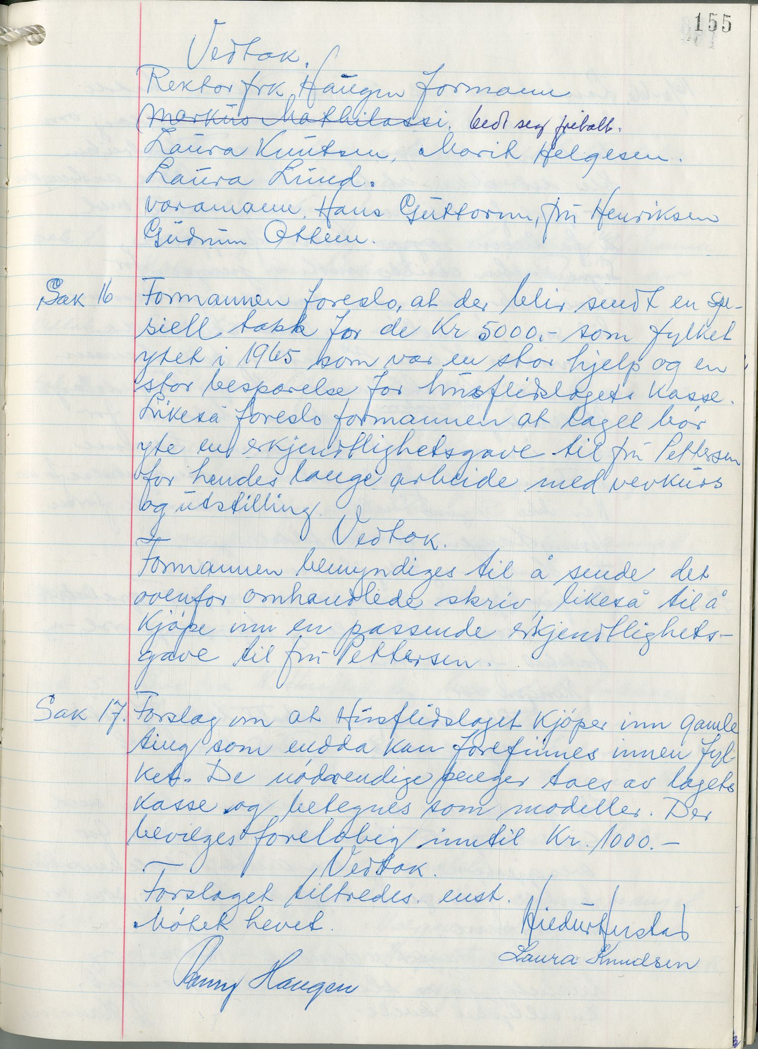Finnmark Husflidslag, FMFB/A-1134/A/L0001: Møtebok, 1948-1970, p. 158