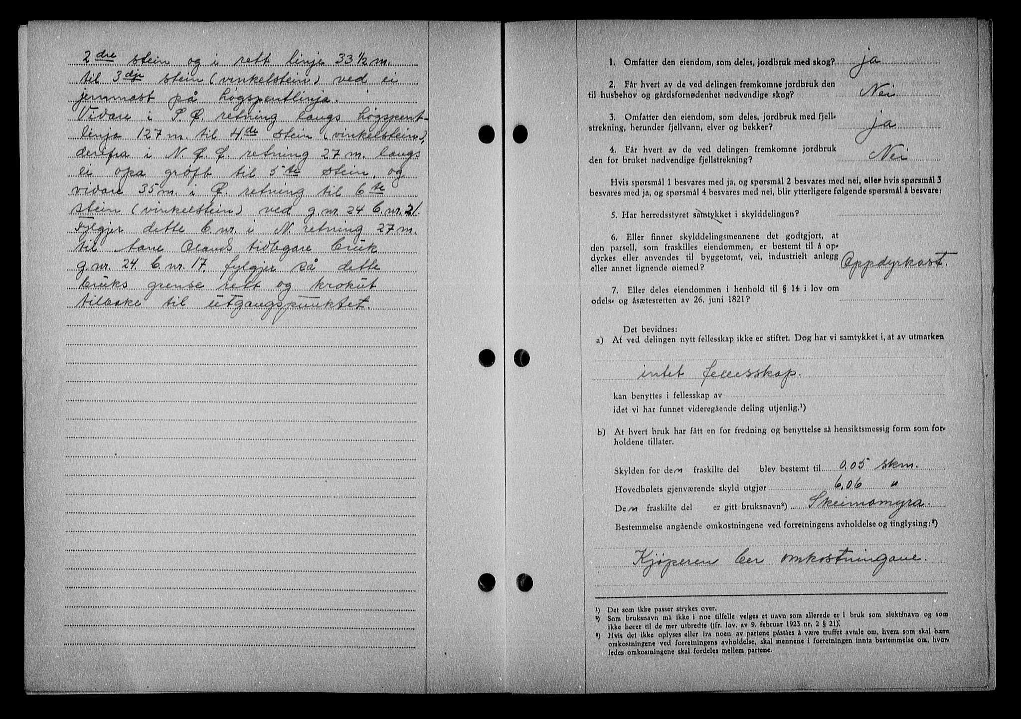 Nedenes sorenskriveri, AV/SAK-1221-0006/G/Gb/Gba/L0051: Mortgage book no. A-V, 1943-1944, Diary no: : 541/1944