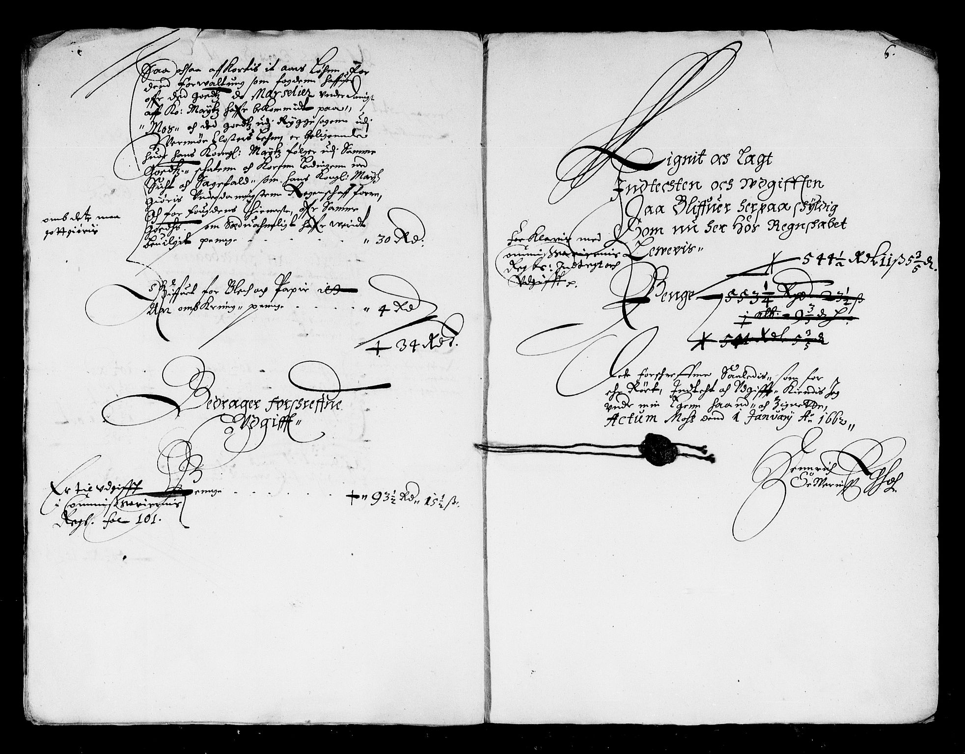 Rentekammeret inntil 1814, Reviderte regnskaper, Stiftamtstueregnskaper, Landkommissariatet på Akershus og Akershus stiftamt, RA/EA-5869/R/Ra/L0004: Landkommissariatet på Akershus, 1661