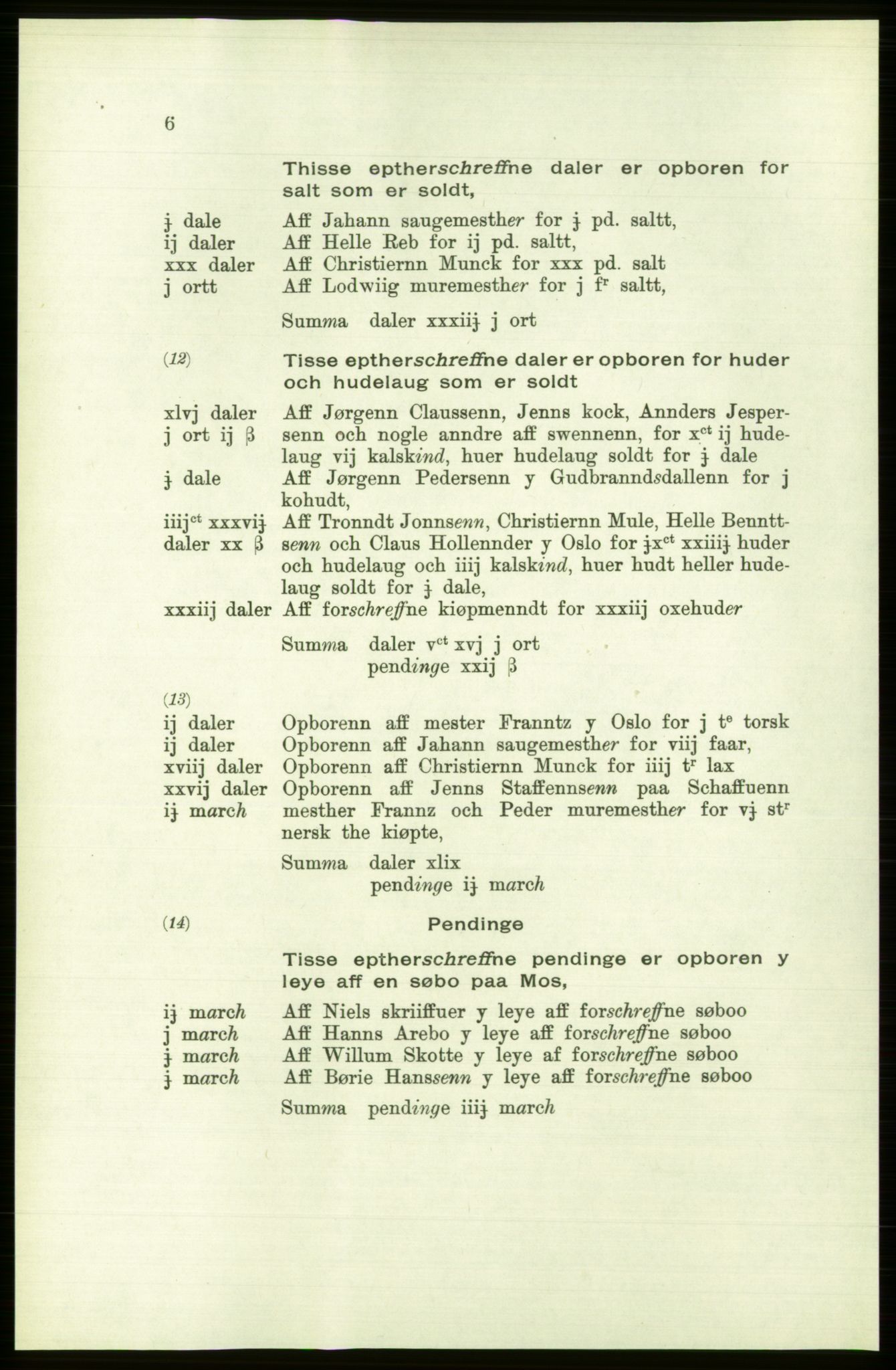 Publikasjoner utgitt av Arkivverket, PUBL/PUBL-001/C/0001: Bind 1: Rekneskap for Akershus len 1557-1558, 1557-1558, p. 6