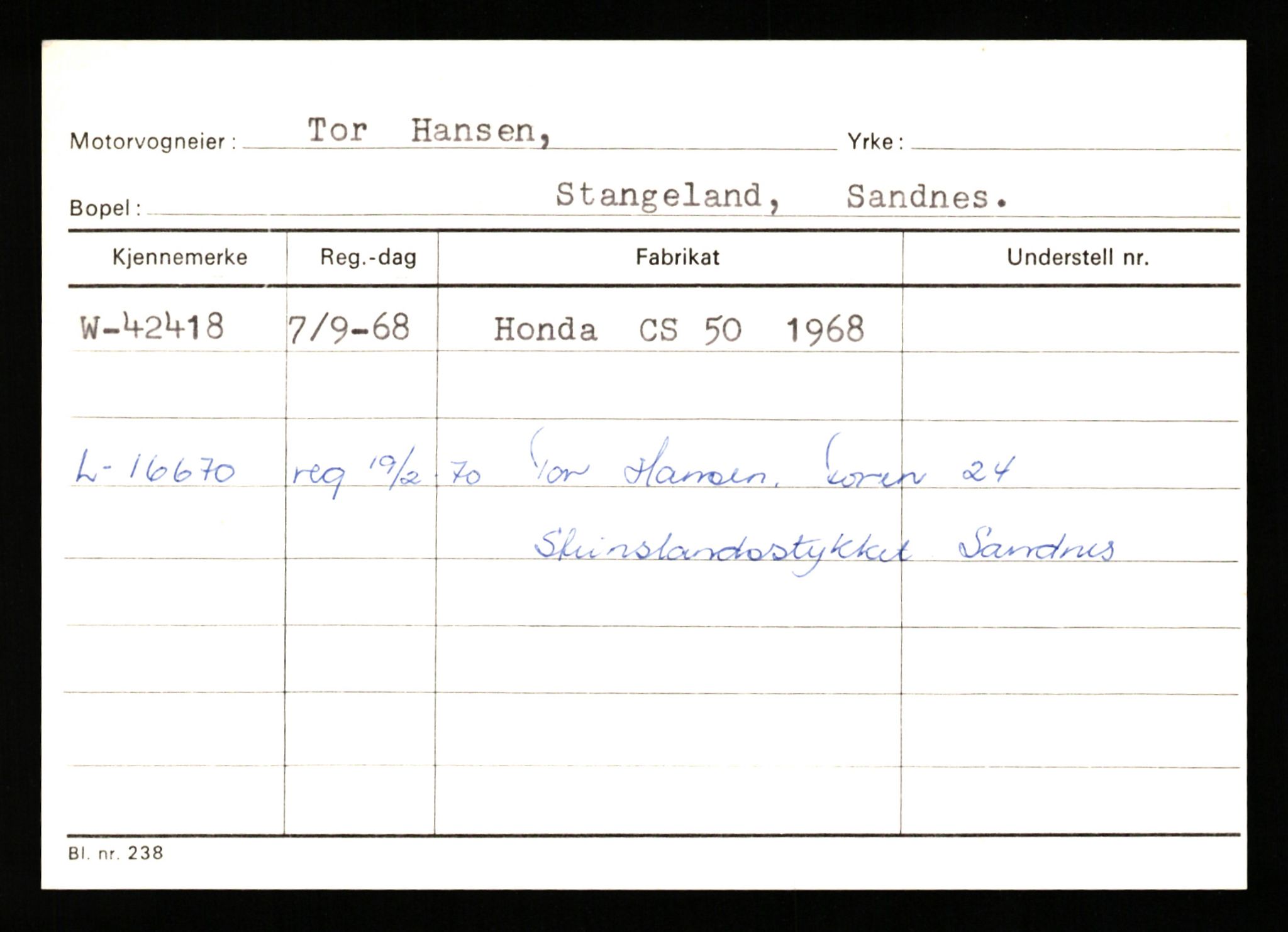 Stavanger trafikkstasjon, AV/SAST-A-101942/0/G/L0006: Registreringsnummer: 34250 - 49007, 1930-1971, p. 2177