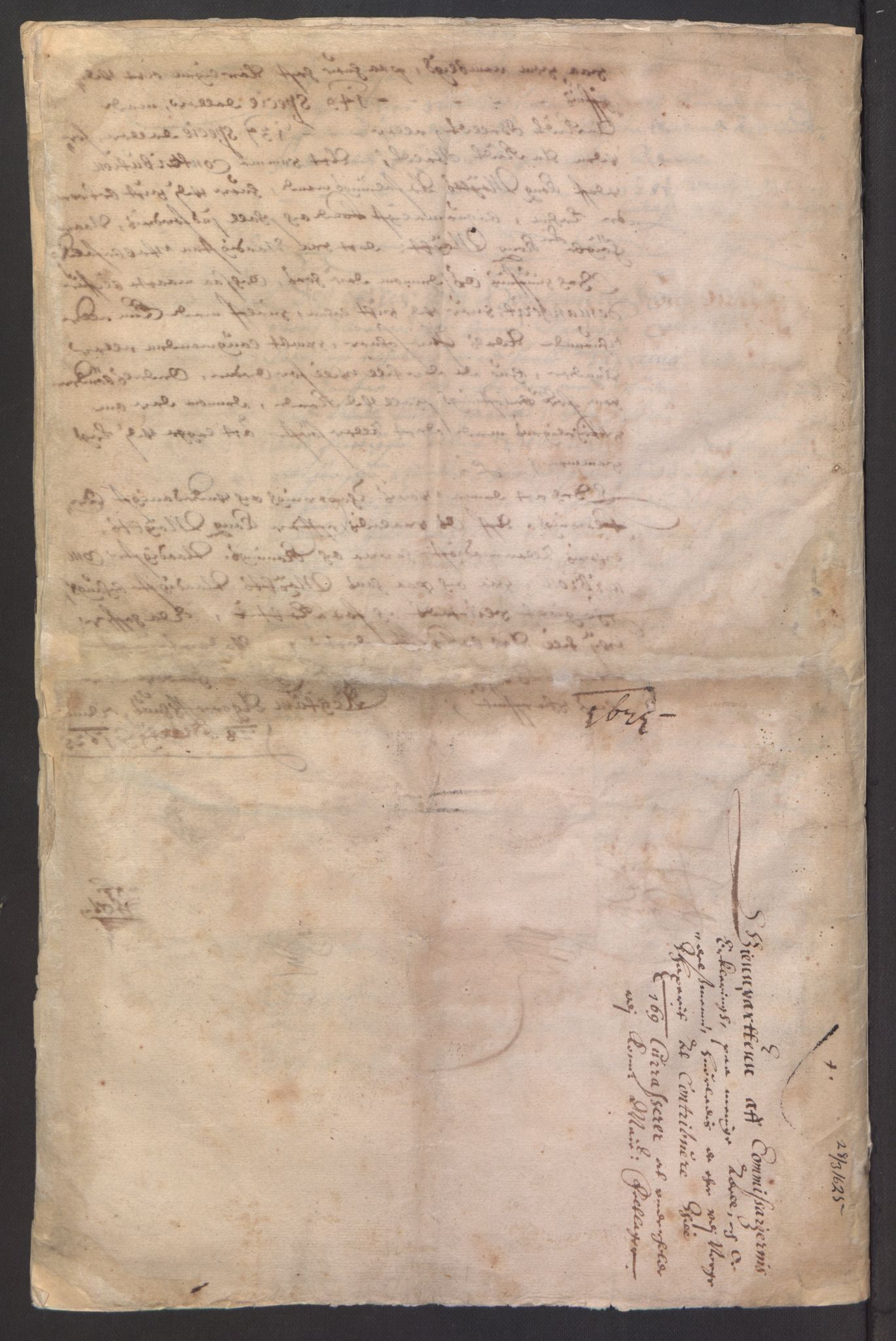 Stattholderembetet 1572-1771, AV/RA-EA-2870/Ek/L0013/0004: Jordebøker til utlikning av rosstjeneste 1624-1626: / Dokumenter om utligningen av rosstjeneste på adels- og odelsgods, 1624-1627, p. 24