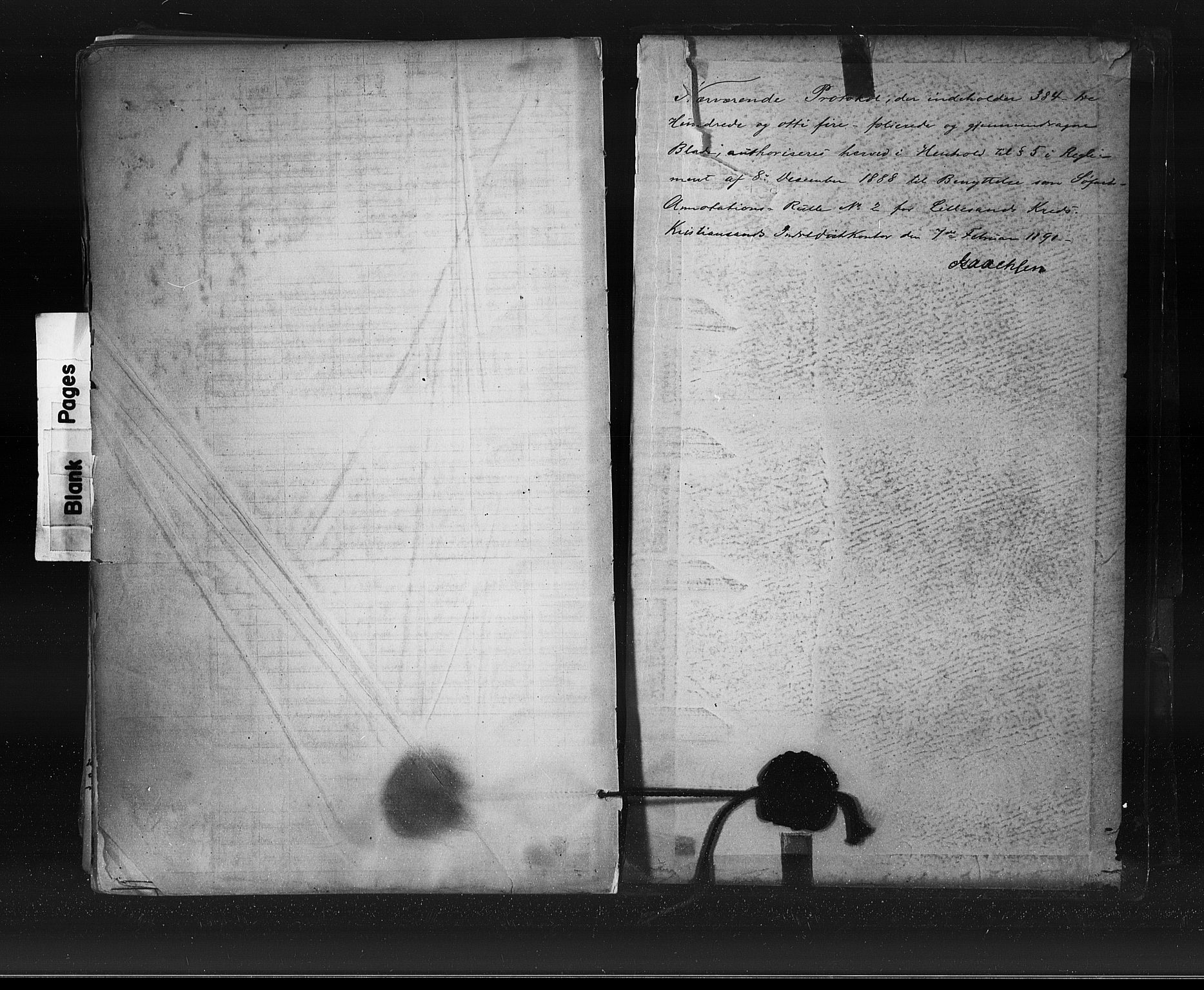 Lillesand mønstringskrets, AV/SAK-2031-0014/F/Fa/L0003: Annotasjonsrulle nr 1911-3489 med register, W-9, 1891-1932, p. 369
