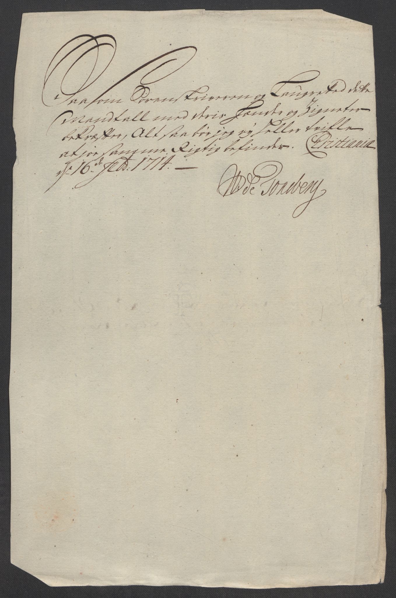 Rentekammeret inntil 1814, Reviderte regnskaper, Fogderegnskap, AV/RA-EA-4092/R17/L1182: Fogderegnskap Gudbrandsdal, 1713, p. 304