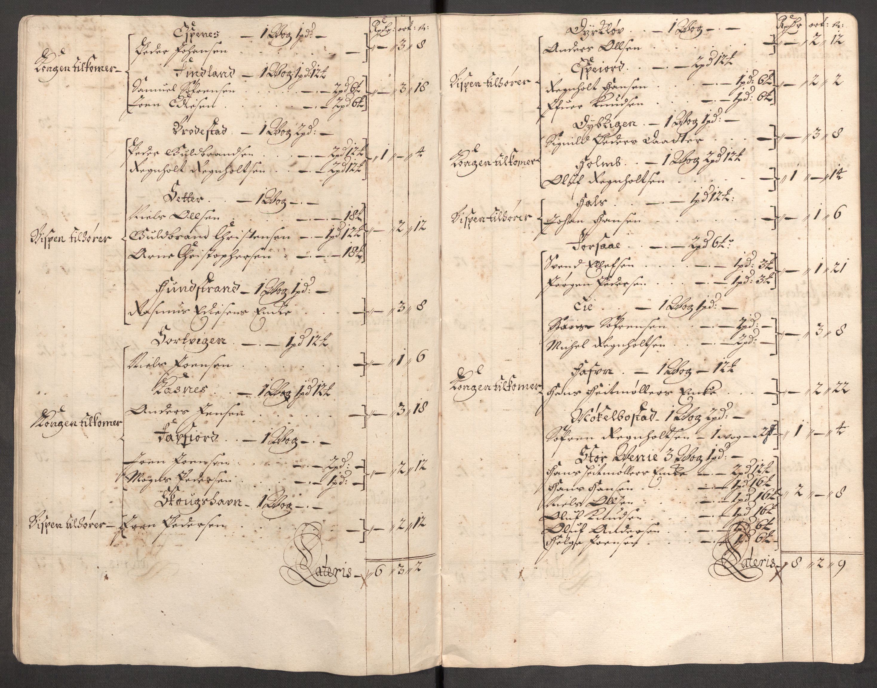 Rentekammeret inntil 1814, Reviderte regnskaper, Fogderegnskap, AV/RA-EA-4092/R68/L4755: Fogderegnskap Senja og Troms, 1700-1704, p. 289