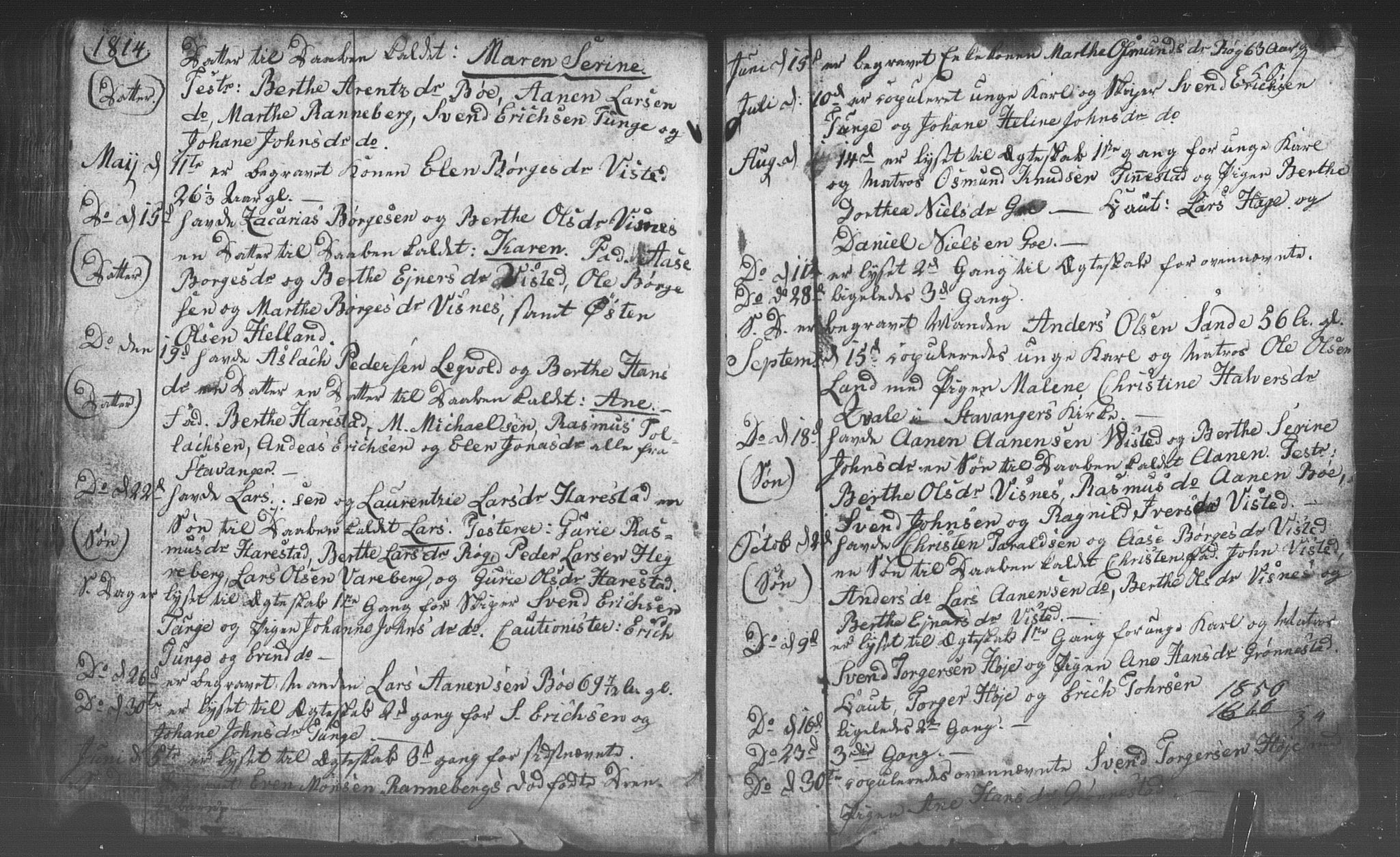 Domkirken sokneprestkontor, SAST/A-101812/001/30/30BB/L0006: Parish register (copy) no. B 6, 1783-1815, p. 50