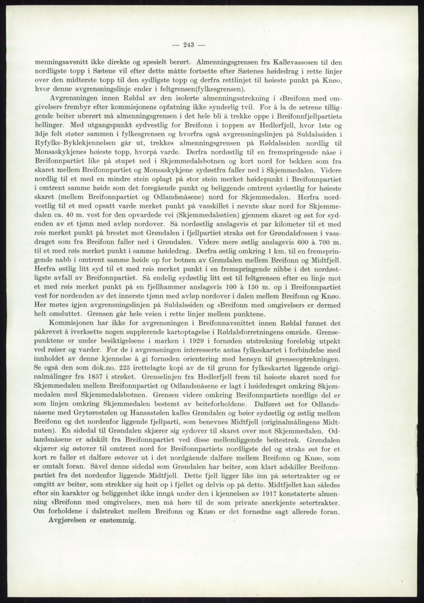 Høyfjellskommisjonen, AV/RA-S-1546/X/Xa/L0001: Nr. 1-33, 1909-1953, p. 1578