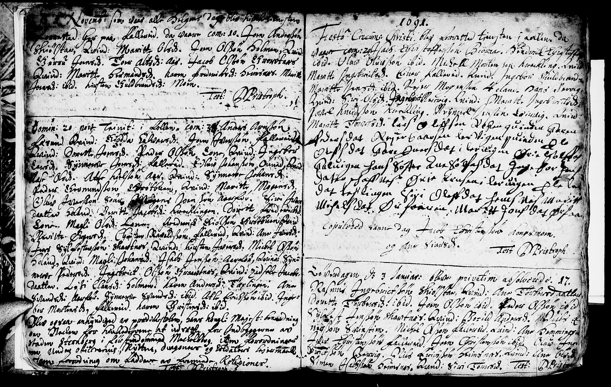 Ministerialprotokoller, klokkerbøker og fødselsregistre - Nord-Trøndelag, AV/SAT-A-1458/783/L0659: Parish register (official) no. 783A01, 1689-1814