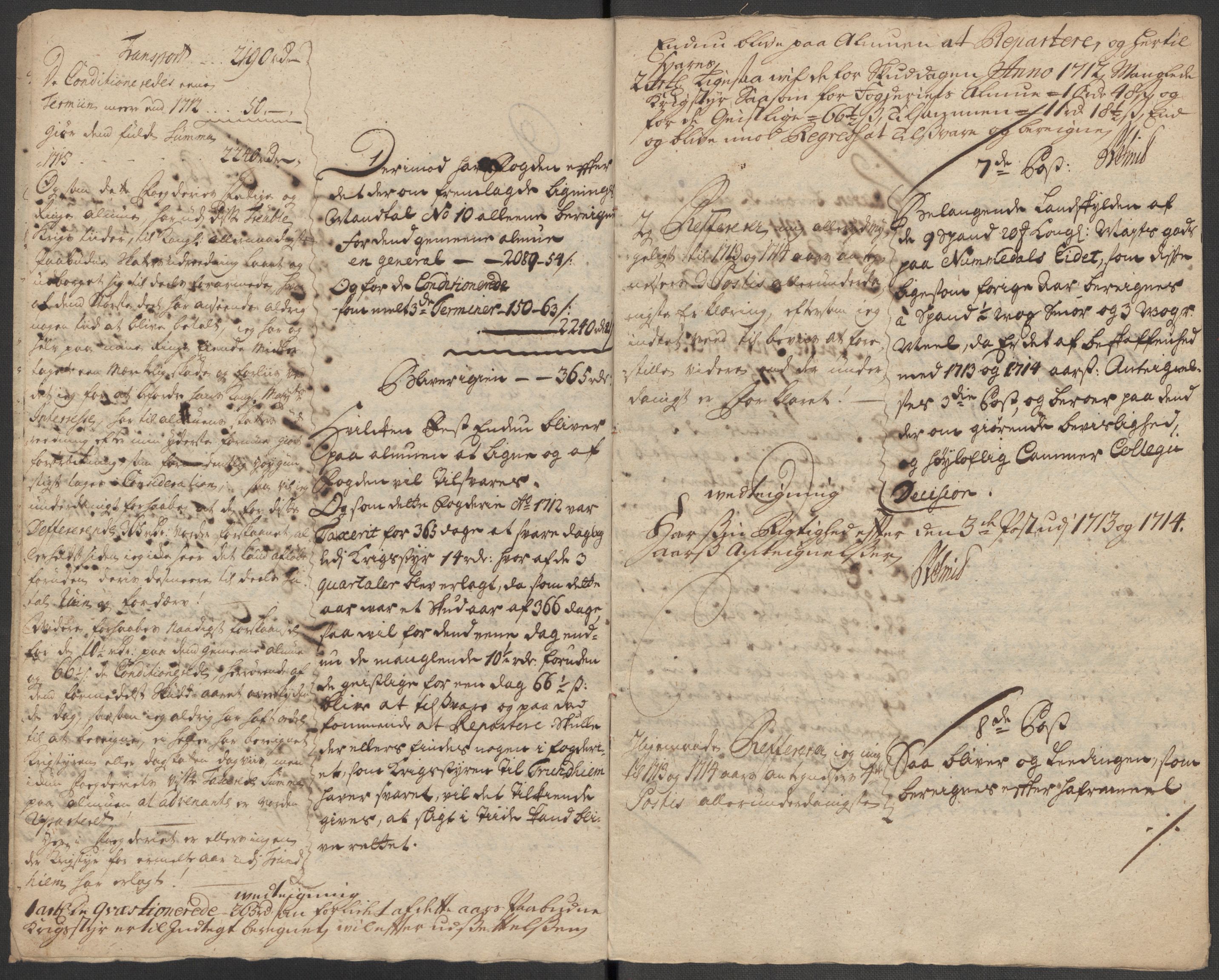 Rentekammeret inntil 1814, Reviderte regnskaper, Fogderegnskap, AV/RA-EA-4092/R64/L4437: Fogderegnskap Namdal, 1716, p. 245