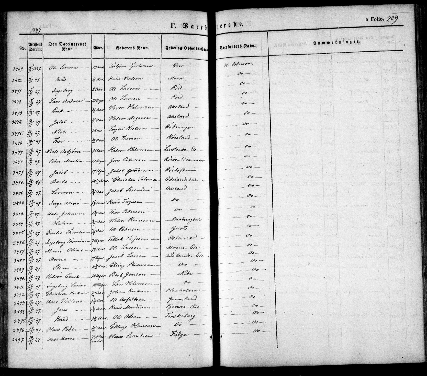 Søndeled sokneprestkontor, SAK/1111-0038/F/Fa/L0002: Parish register (official) no. A 2, 1839-1860, p. 509