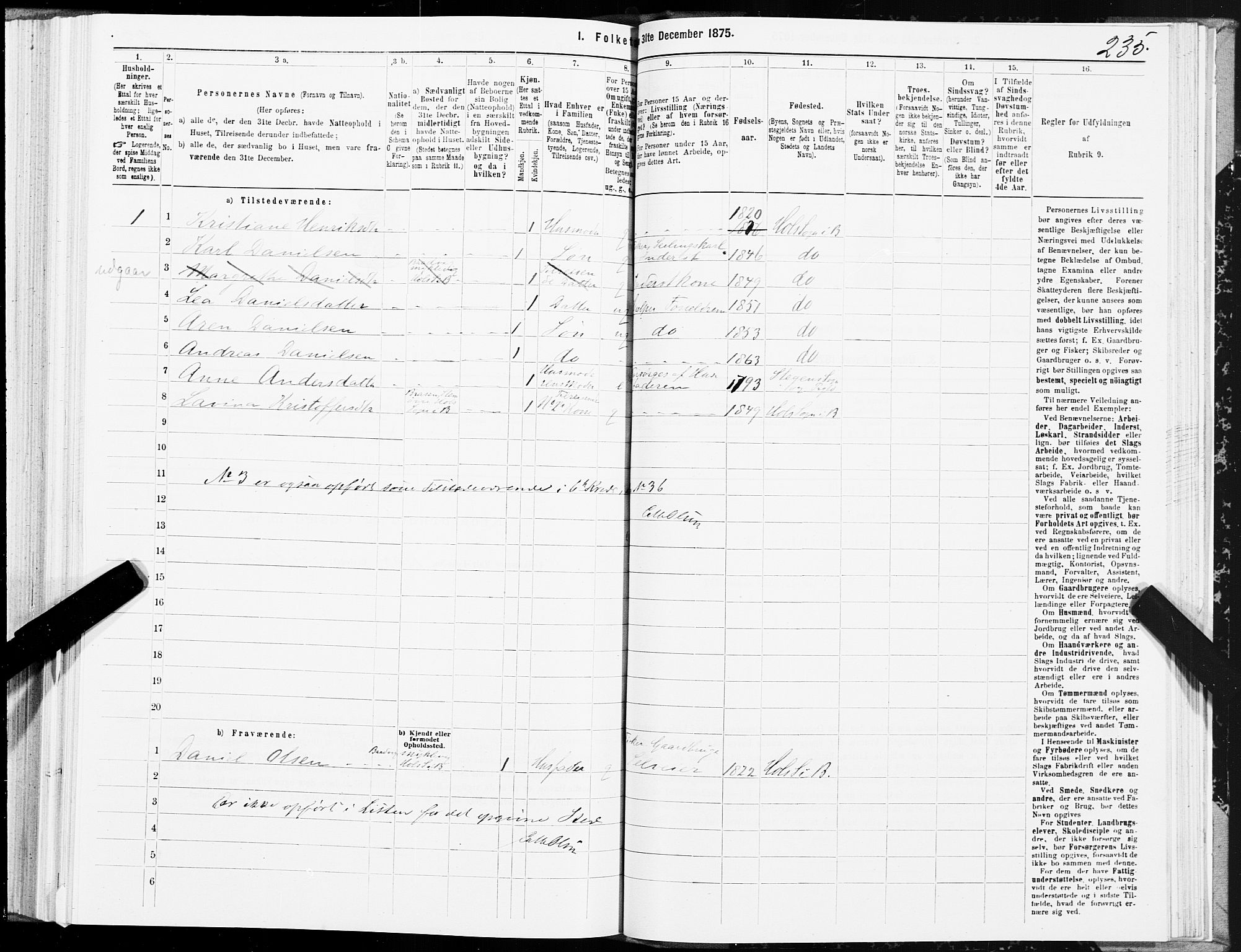 SAT, 1875 census for 1860P Buksnes, 1875, p. 3235