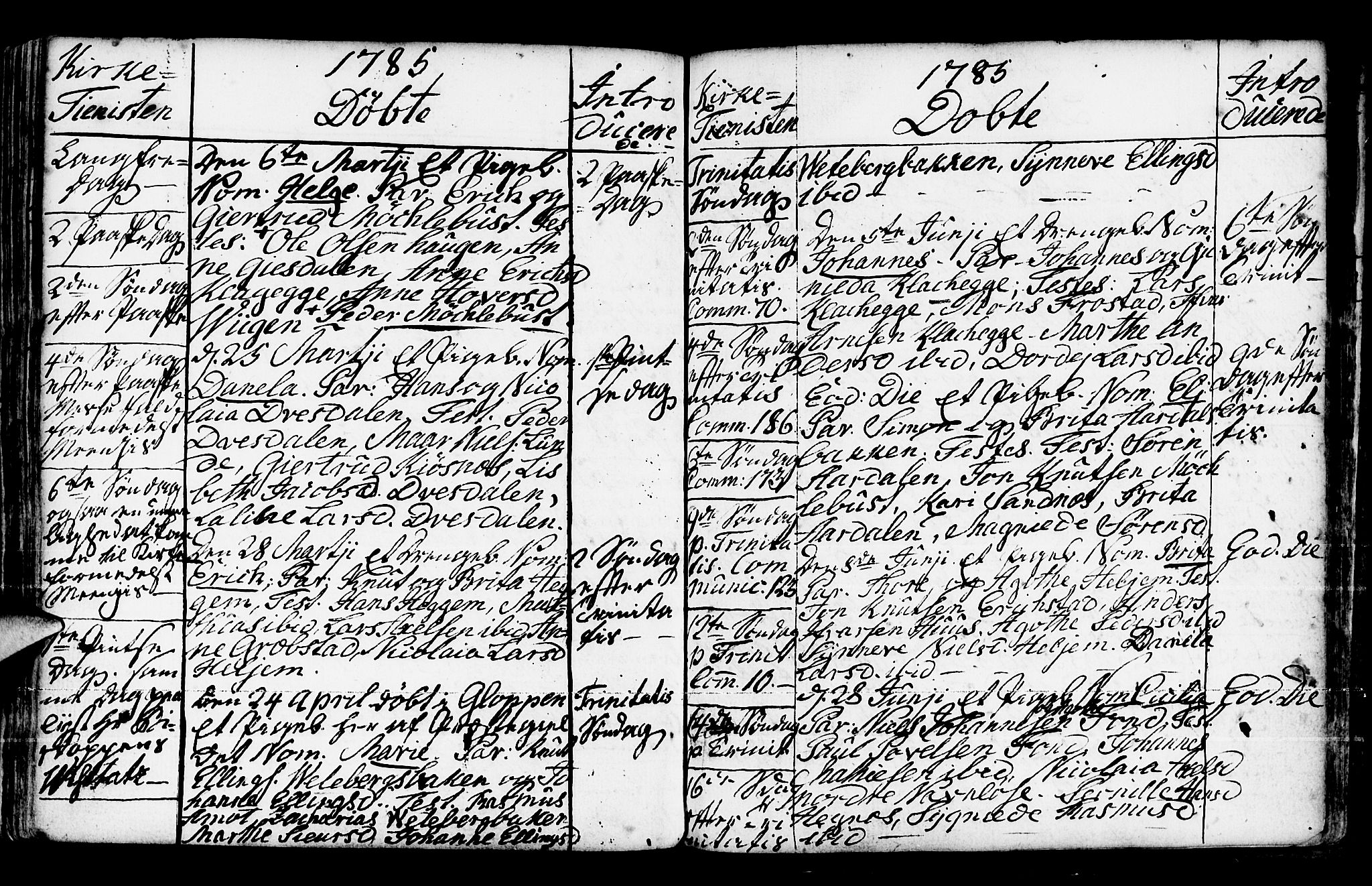 Jølster sokneprestembete, AV/SAB-A-80701/H/Haa/Haaa/L0004: Parish register (official) no. A 4, 1749-1789, p. 203