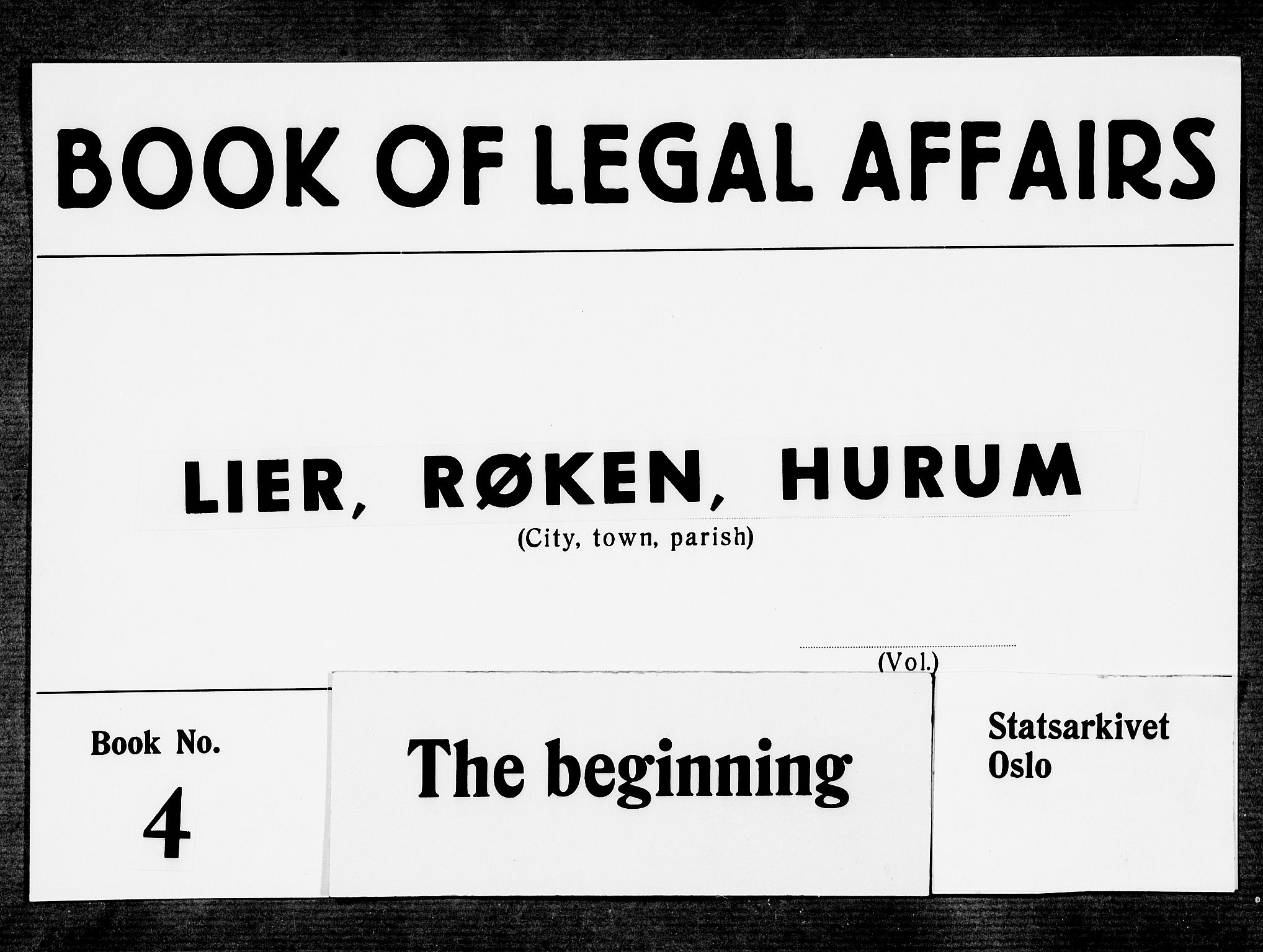 Lier, Røyken og Hurum sorenskriveri, AV/SAKO-A-89/F/Fa/L0005: Tingbok, 1664