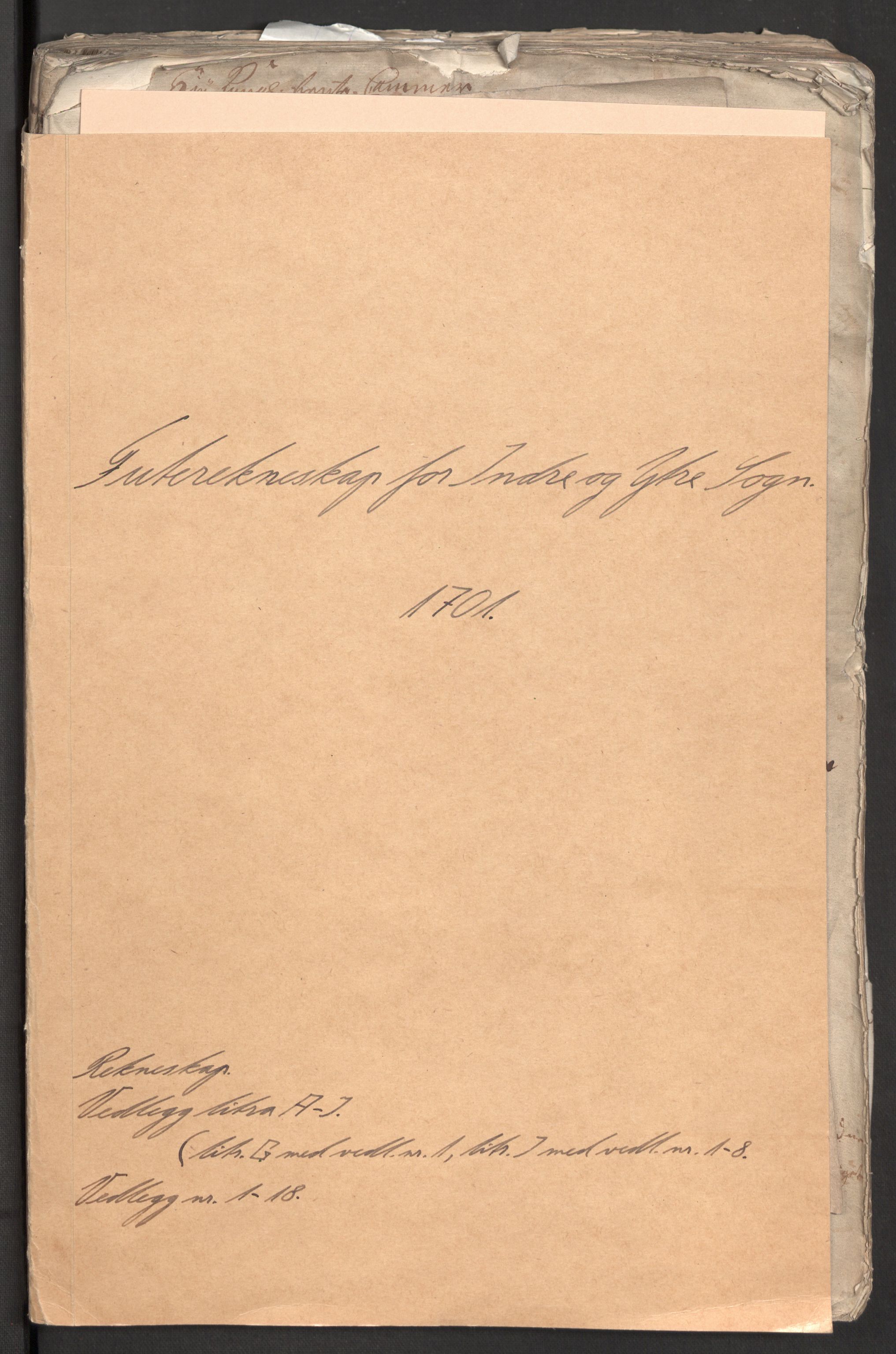 Rentekammeret inntil 1814, Reviderte regnskaper, Fogderegnskap, AV/RA-EA-4092/R52/L3311: Fogderegnskap Sogn, 1700-1701, p. 294