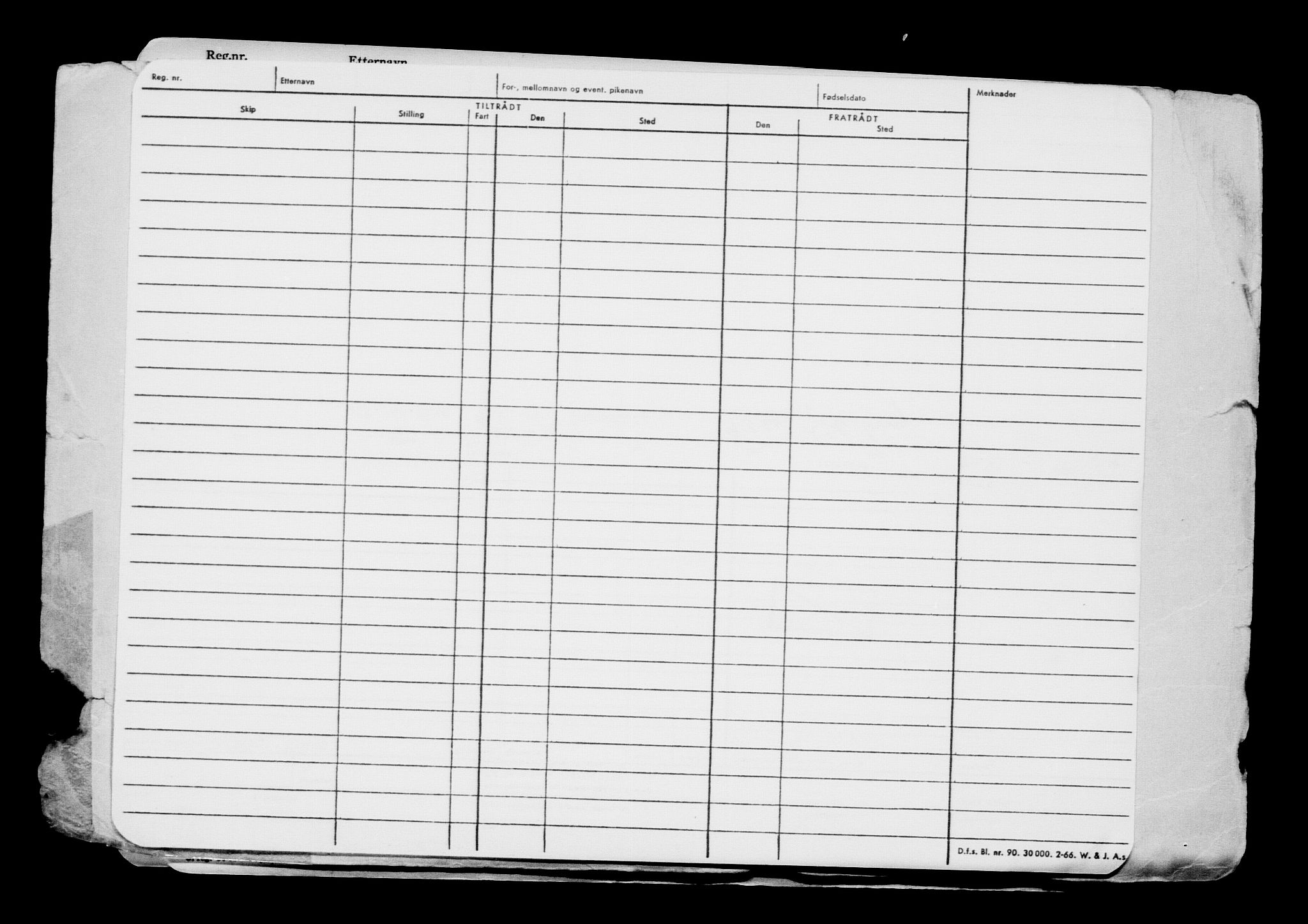 Direktoratet for sjømenn, AV/RA-S-3545/G/Gb/L0200: Hovedkort, 1921, p. 351