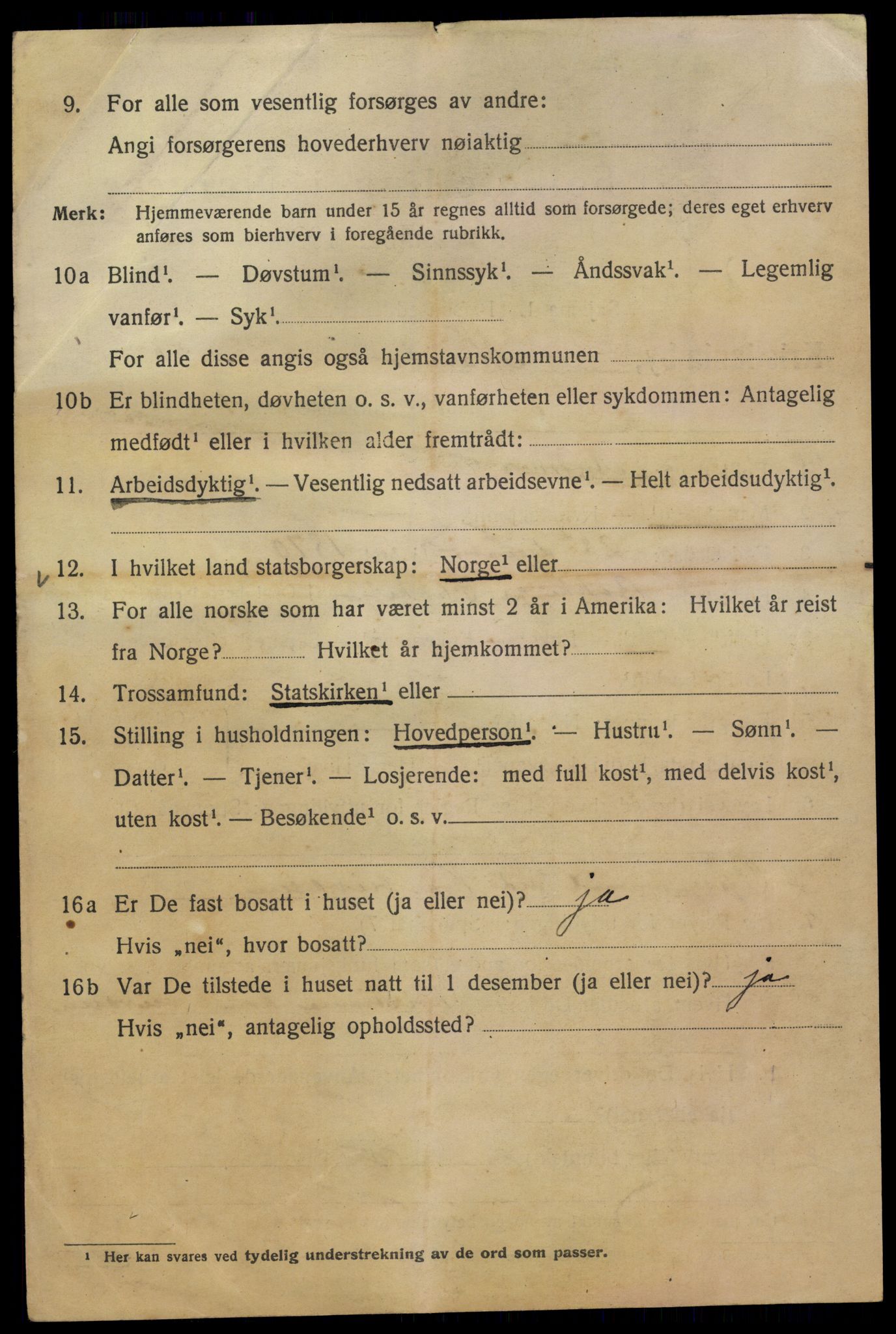 SAO, 1920 census for Kristiania, 1920, p. 376374