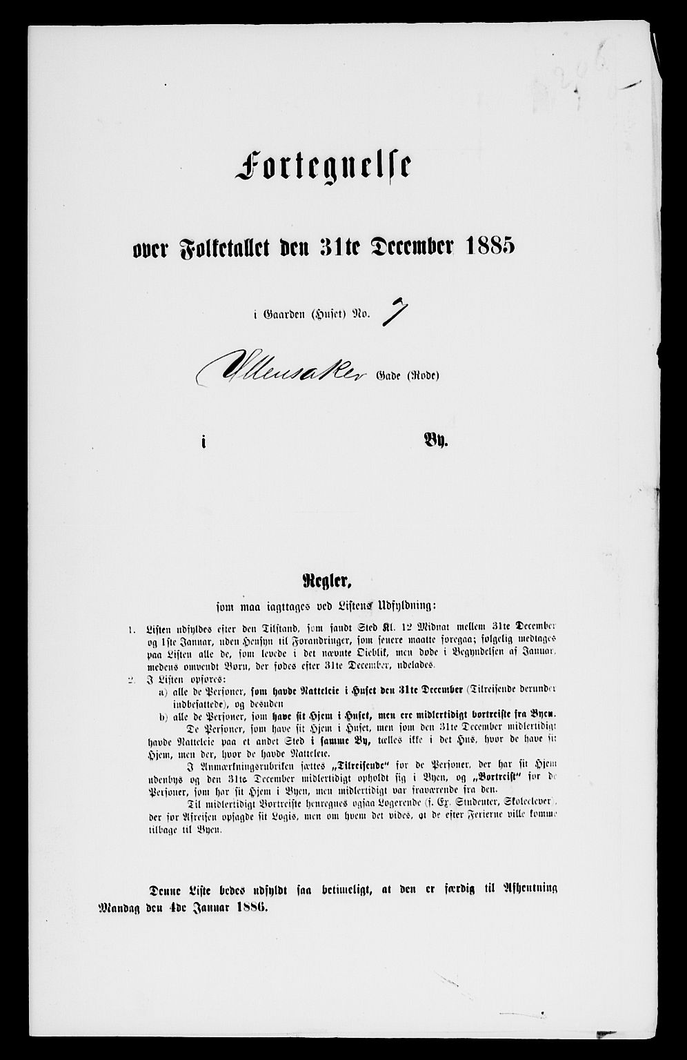 RA, 1885 census for 0301 Kristiania, 1885, p. 10707