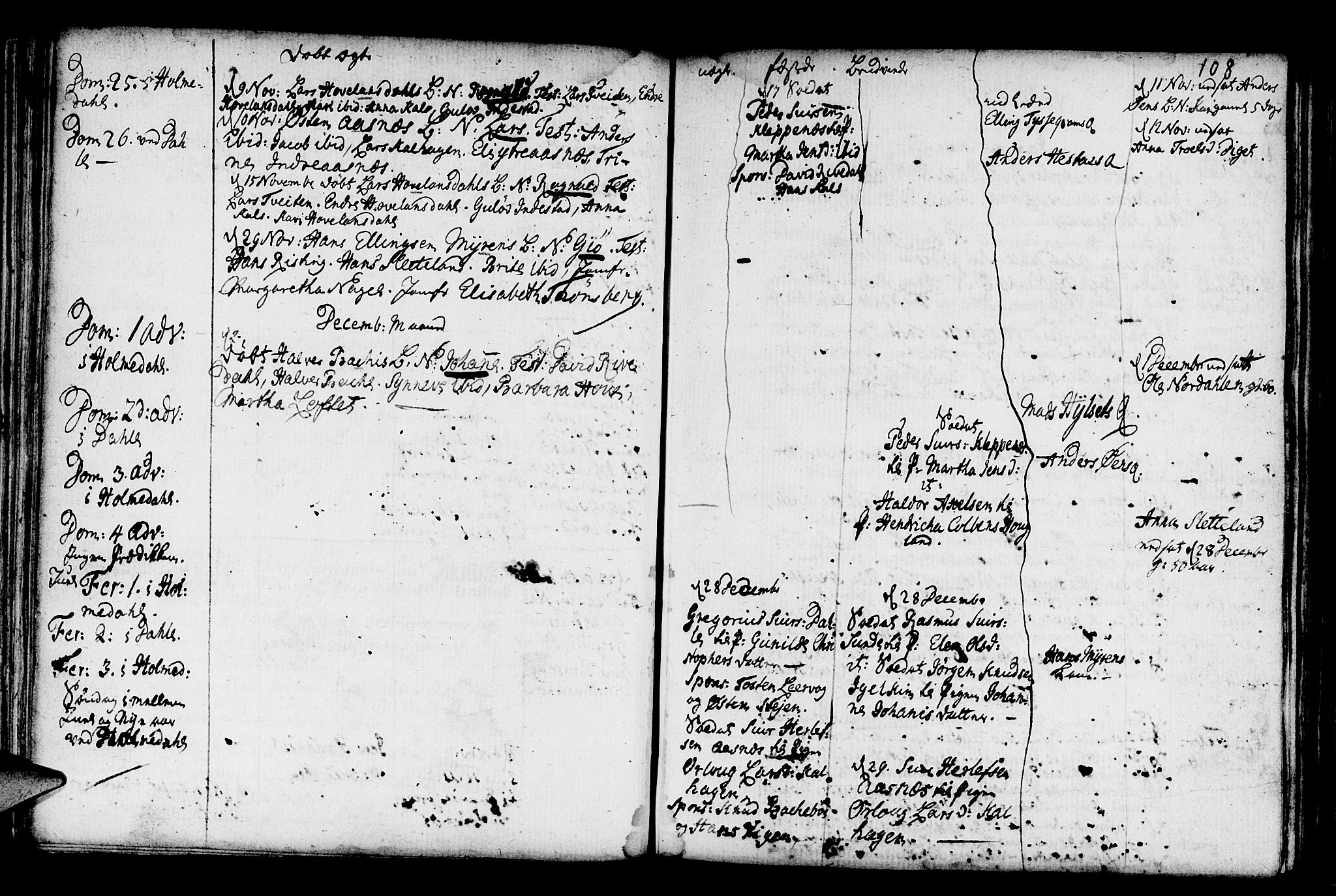 Fjaler sokneprestembete, AV/SAB-A-79801/H/Haa/Haaa/L0001: Parish register (official) no. A 1, 1755-1778, p. 108