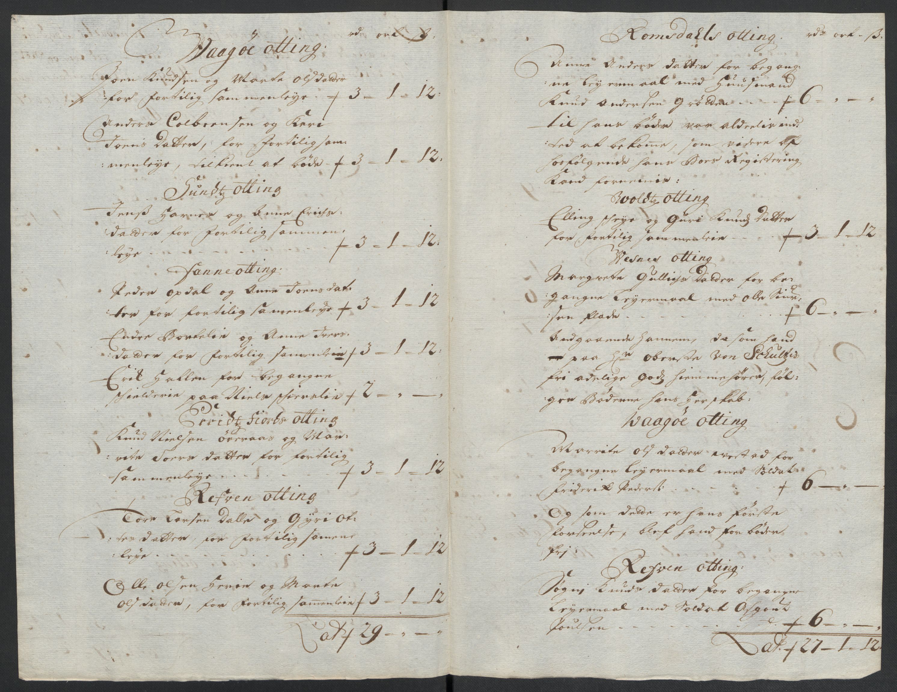 Rentekammeret inntil 1814, Reviderte regnskaper, Fogderegnskap, AV/RA-EA-4092/R55/L3654: Fogderegnskap Romsdal, 1699-1700, p. 288