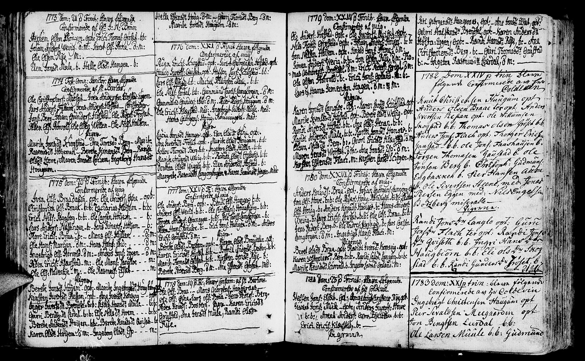 Ministerialprotokoller, klokkerbøker og fødselsregistre - Sør-Trøndelag, SAT/A-1456/612/L0370: Parish register (official) no. 612A04, 1754-1802, p. 83
