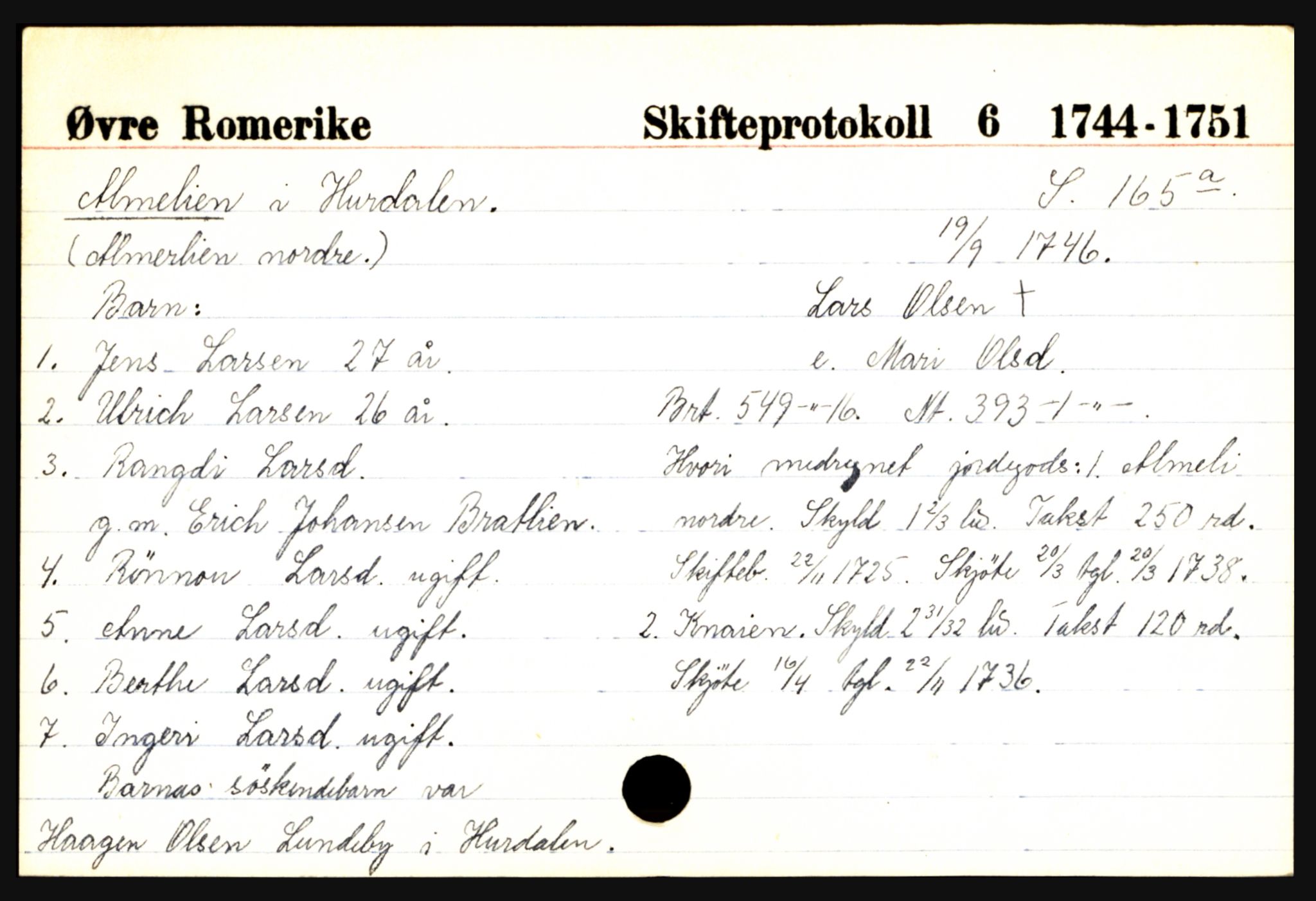 Øvre Romerike sorenskriveri, SAO/A-10649/H, 1683-1865, p. 57