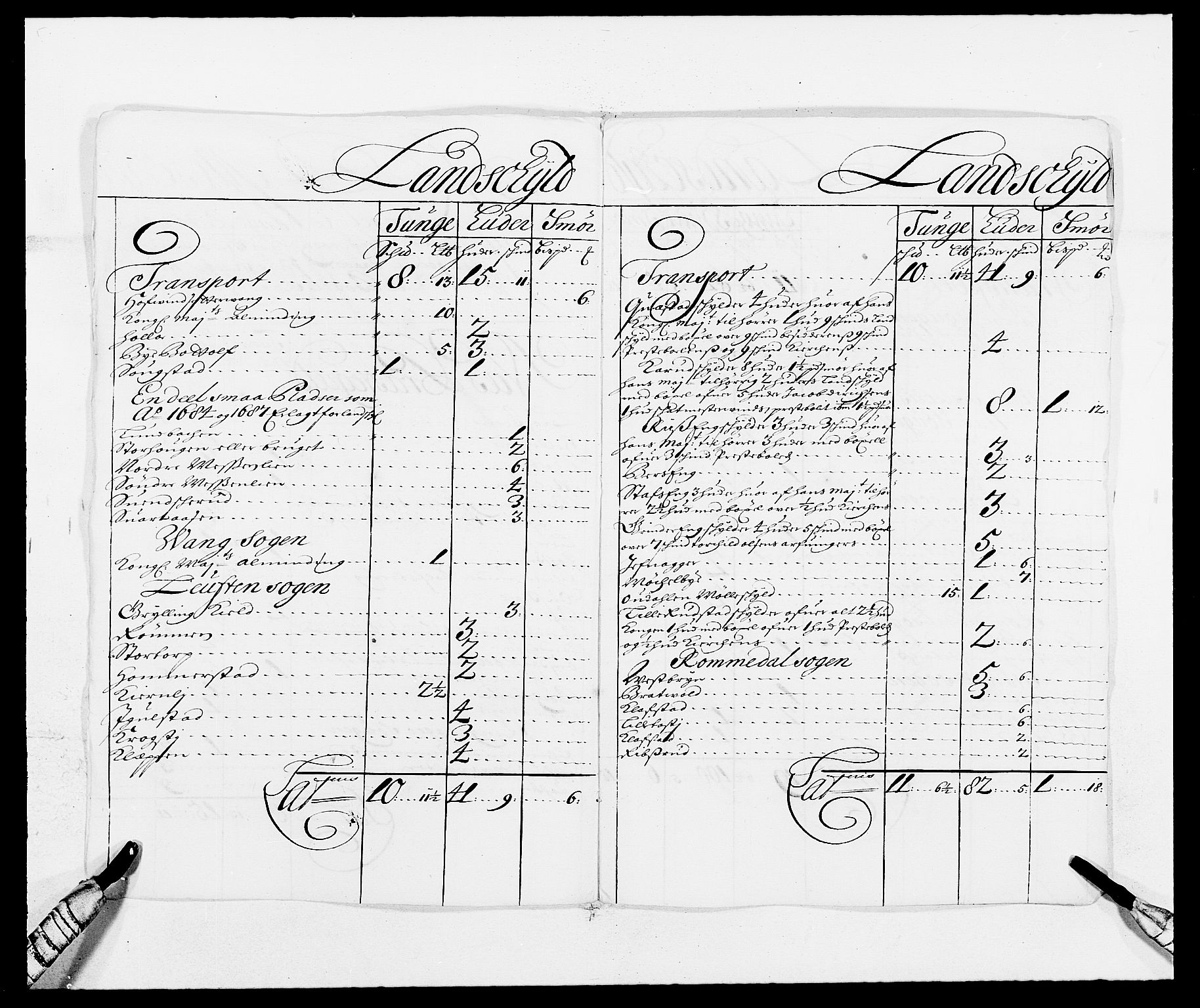 Rentekammeret inntil 1814, Reviderte regnskaper, Fogderegnskap, AV/RA-EA-4092/R16/L1031: Fogderegnskap Hedmark, 1689-1692, p. 41