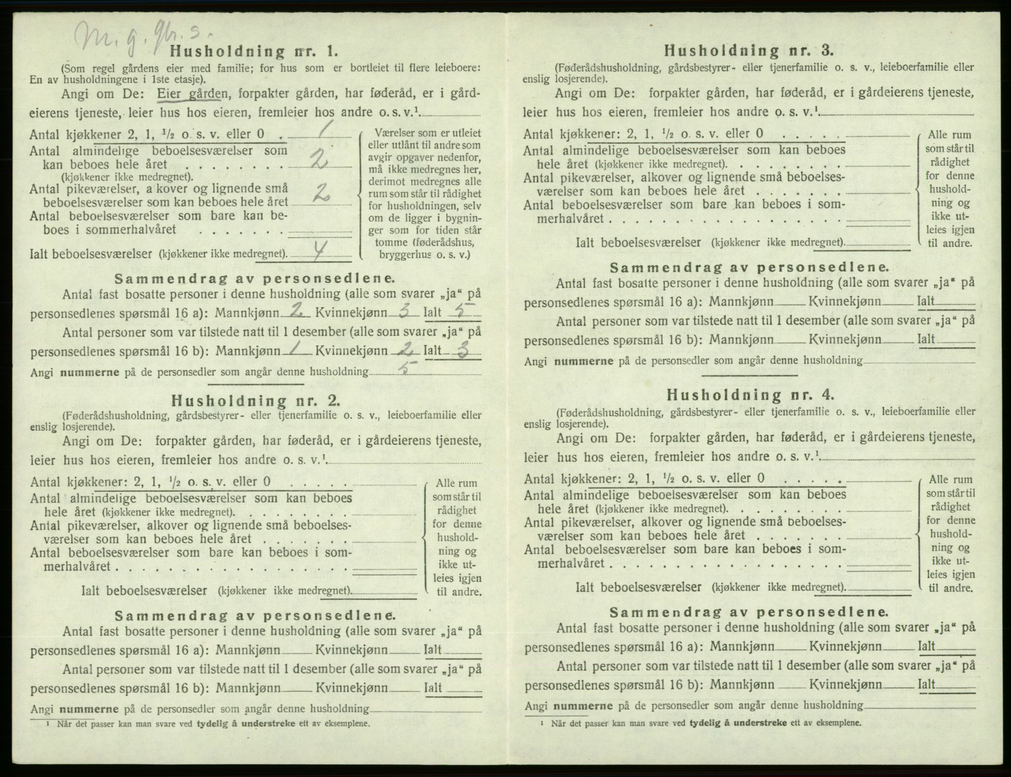 SAB, 1920 census for Sveio, 1920, p. 163