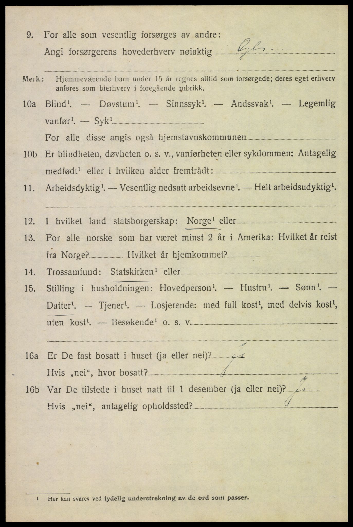 SAH, 1920 census for Eidskog, 1920, p. 9268