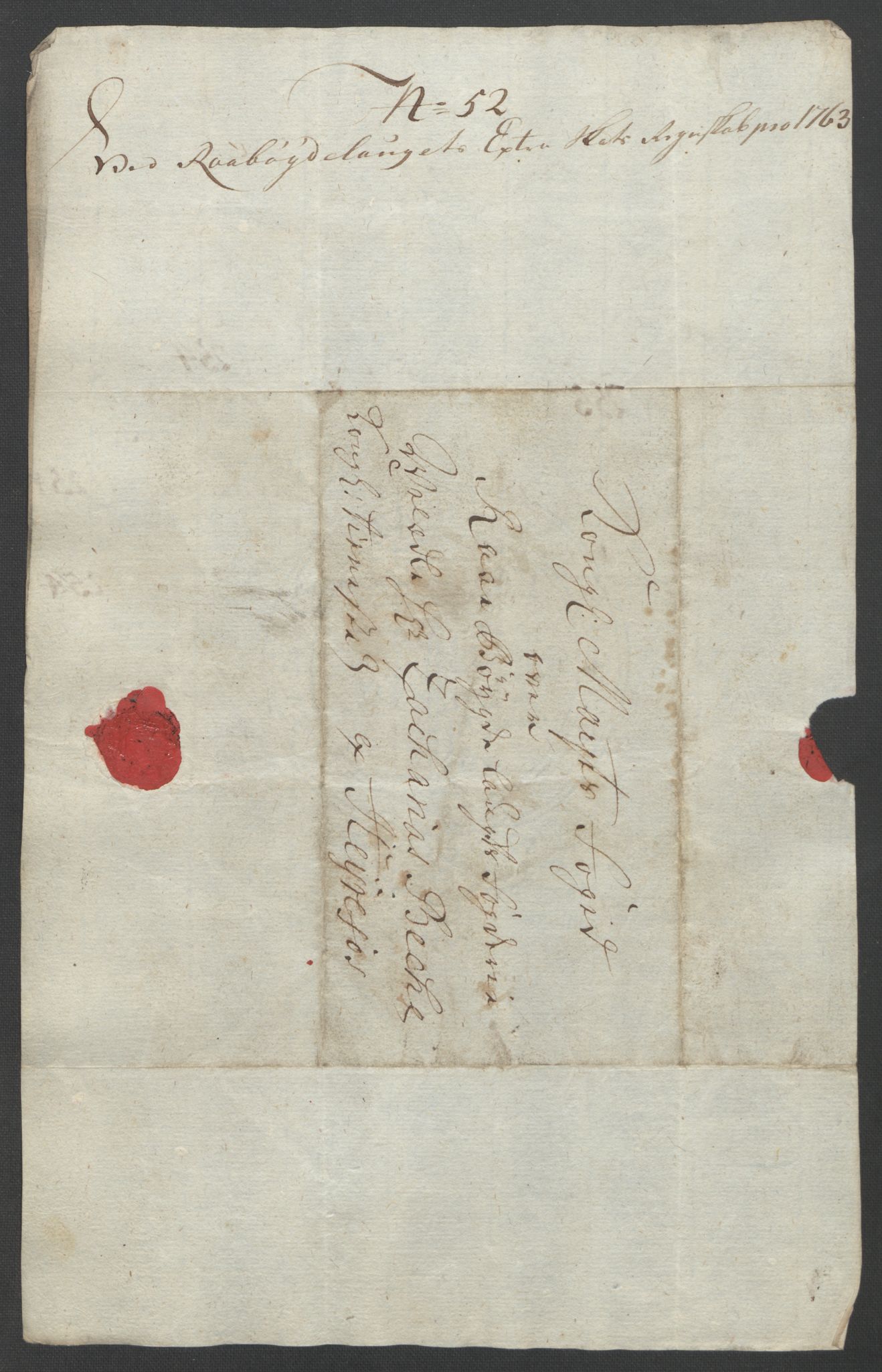 Rentekammeret inntil 1814, Reviderte regnskaper, Fogderegnskap, RA/EA-4092/R40/L2517: Ekstraskatten Råbyggelag, 1762-1763, p. 404