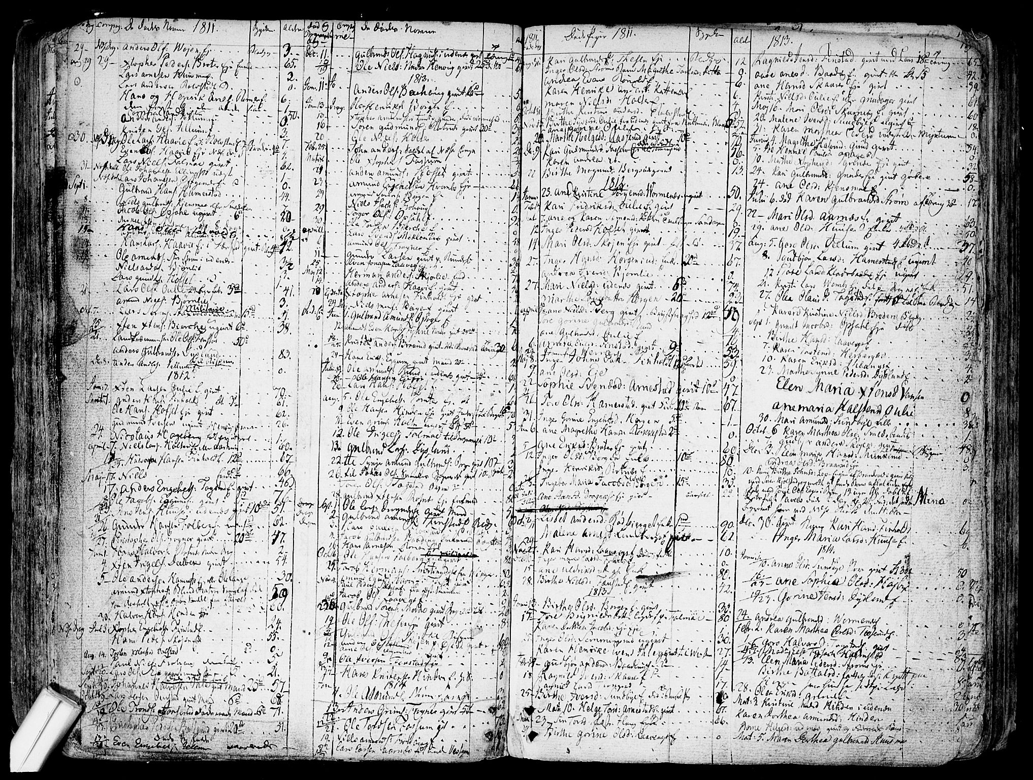 Nes prestekontor Kirkebøker, SAO/A-10410/F/Fa/L0004: Parish register (official) no. I 4, 1781-1816, p. 119