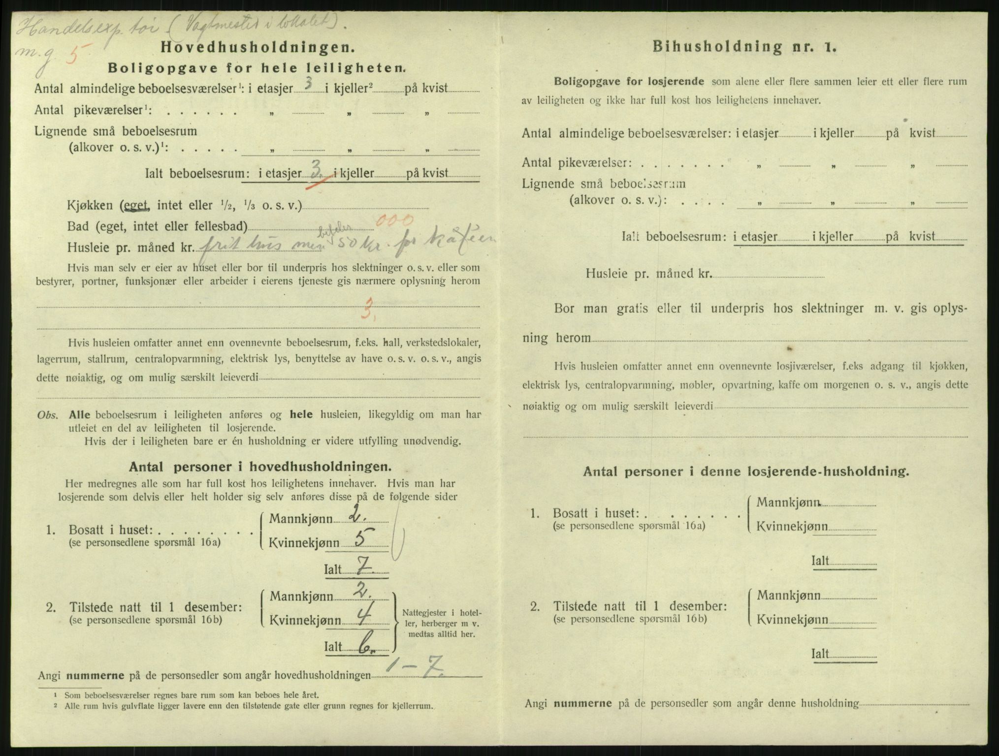 SAKO, 1920 census for Horten, 1920, p. 3144