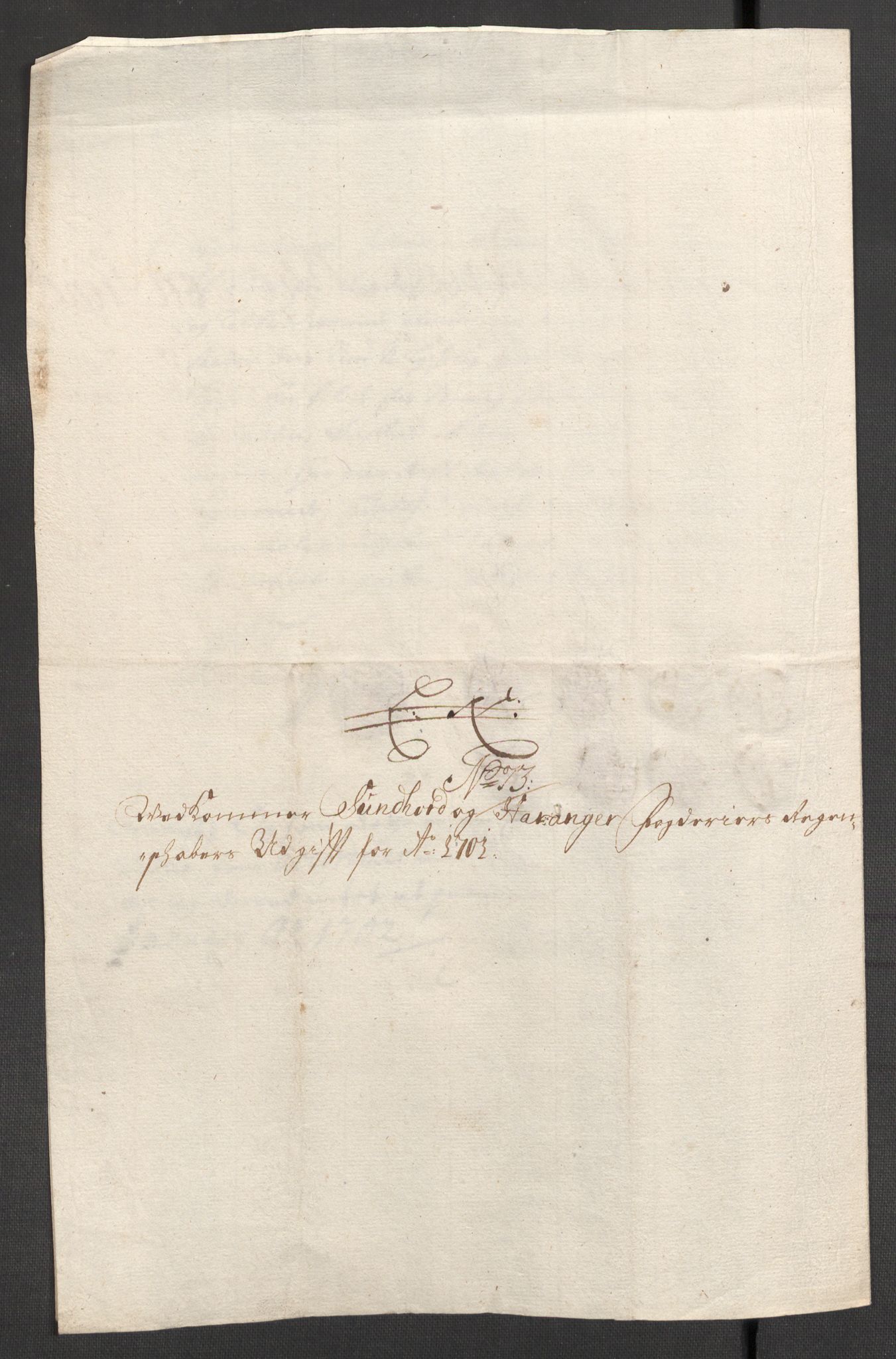 Rentekammeret inntil 1814, Reviderte regnskaper, Fogderegnskap, RA/EA-4092/R48/L2979: Fogderegnskap Sunnhordland og Hardanger, 1700-1701, p. 497