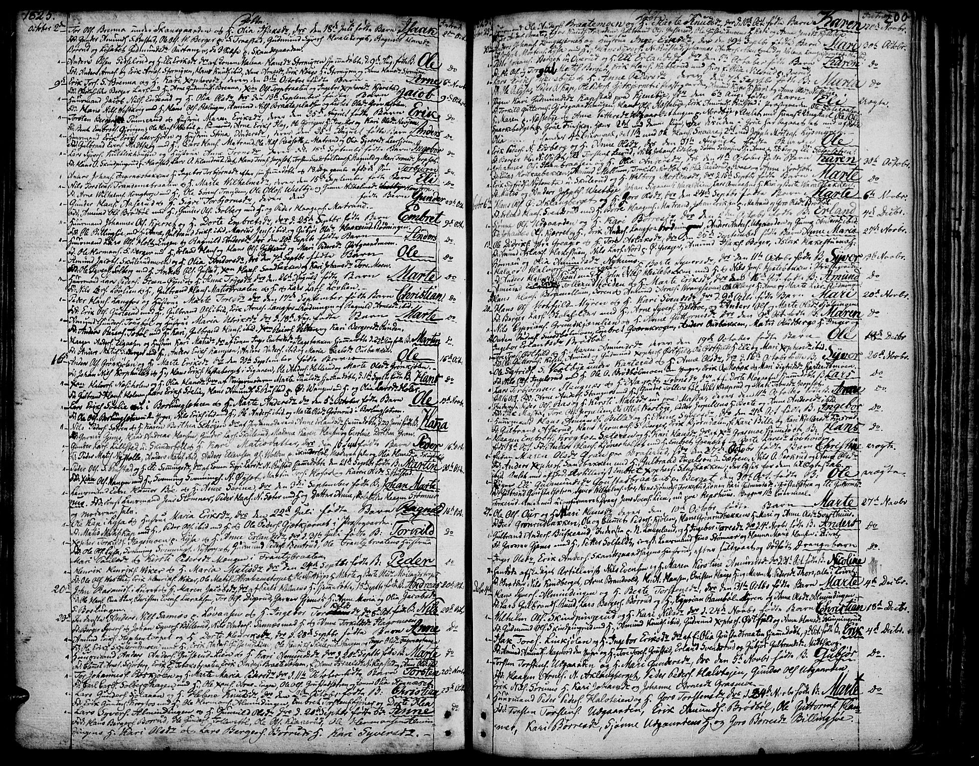 Vinger prestekontor, AV/SAH-PREST-024/H/Ha/Haa/L0005: Parish register (official) no. 5, 1772-1813, p. 200