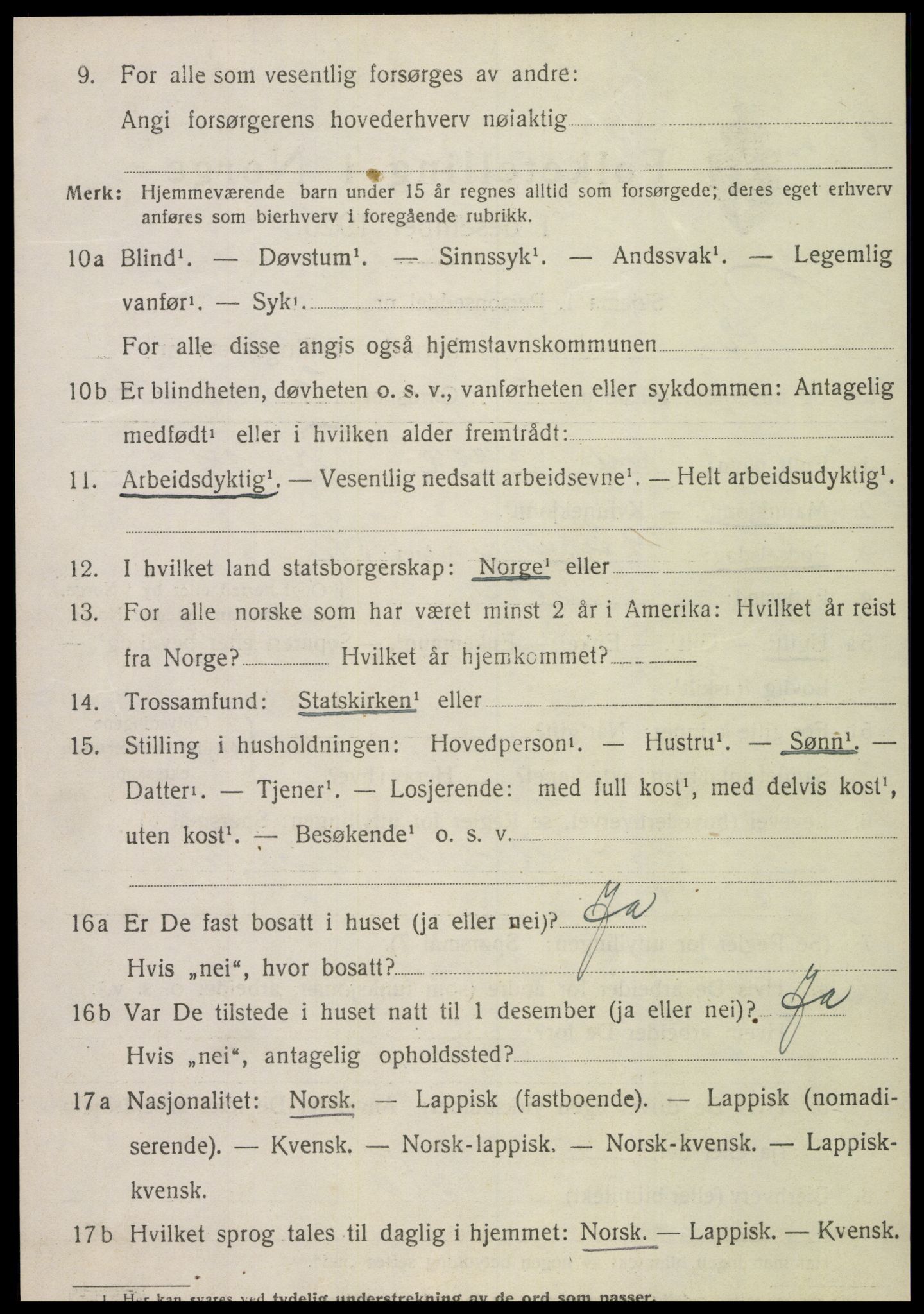 SAT, 1920 census for Røra, 1920, p. 1544