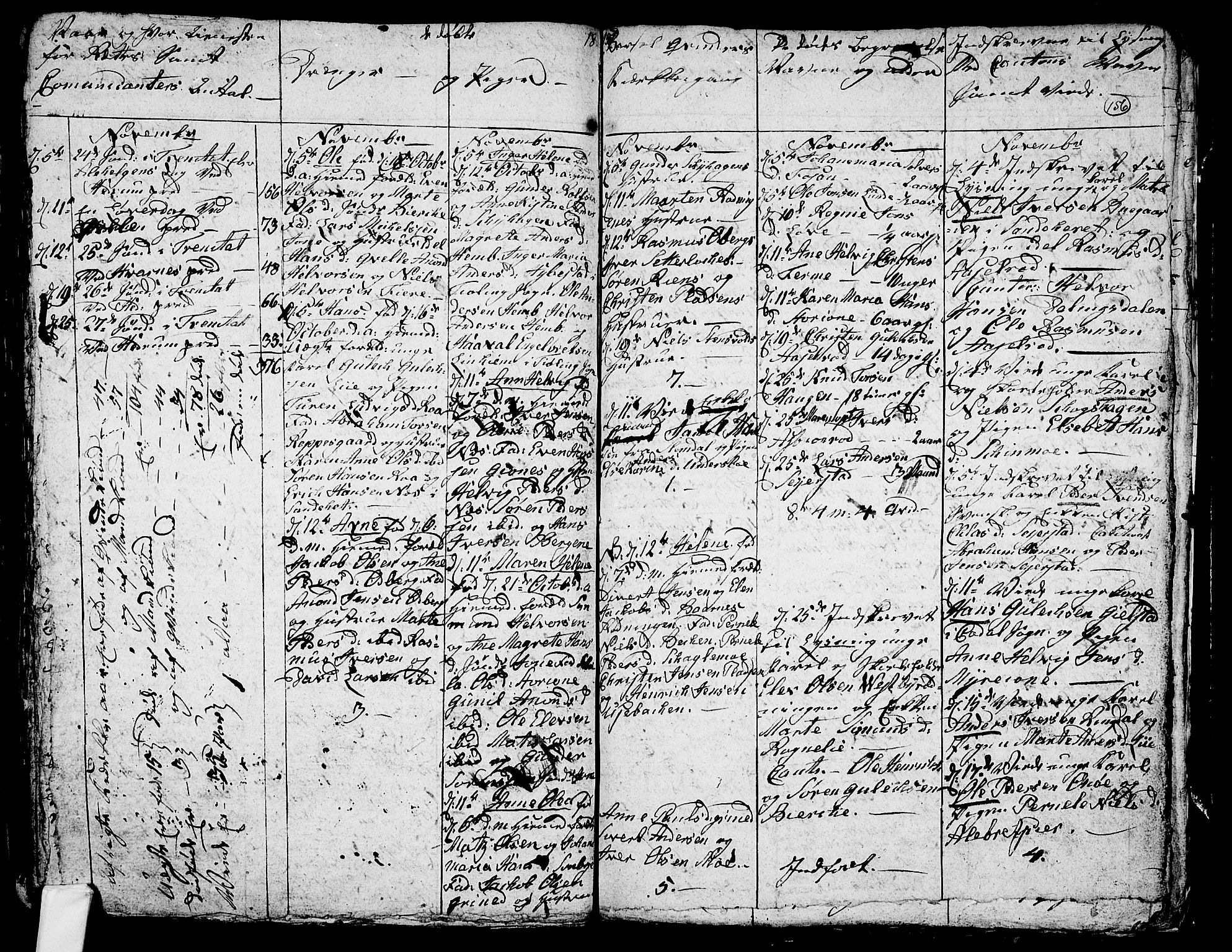 Hedrum kirkebøker, SAKO/A-344/G/Ga/L0002: Parish register (copy) no. I 2, 1803-1817, p. 156