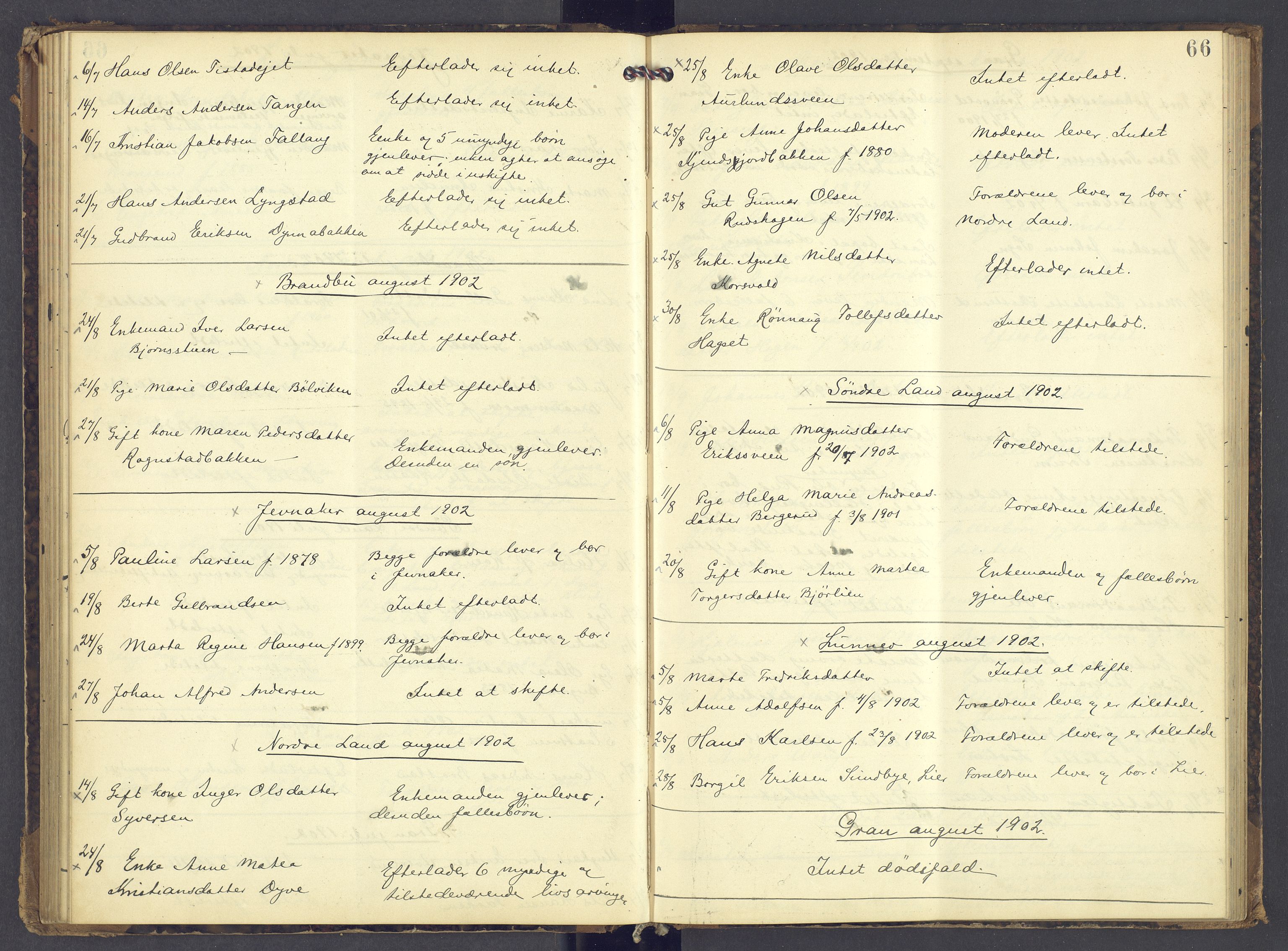 Hadeland og Land tingrett, AV/SAH-TING-010/J/Jg/L0007: Dødsfallsprotokoll, 1896-1907, p. 65b-66a