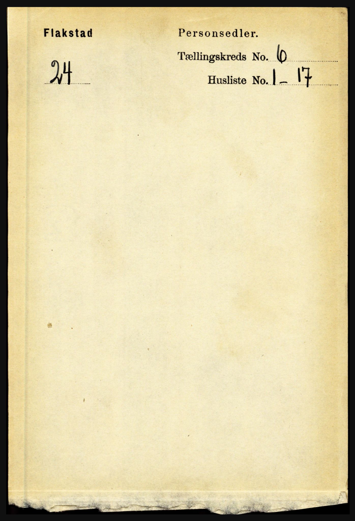 RA, 1891 census for 1859 Flakstad, 1891, p. 2946