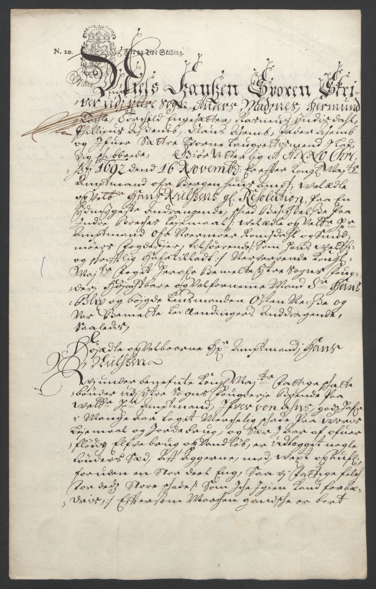 Rentekammeret inntil 1814, Reviderte regnskaper, Fogderegnskap, RA/EA-4092/R52/L3306: Fogderegnskap Sogn, 1691-1692, p. 377