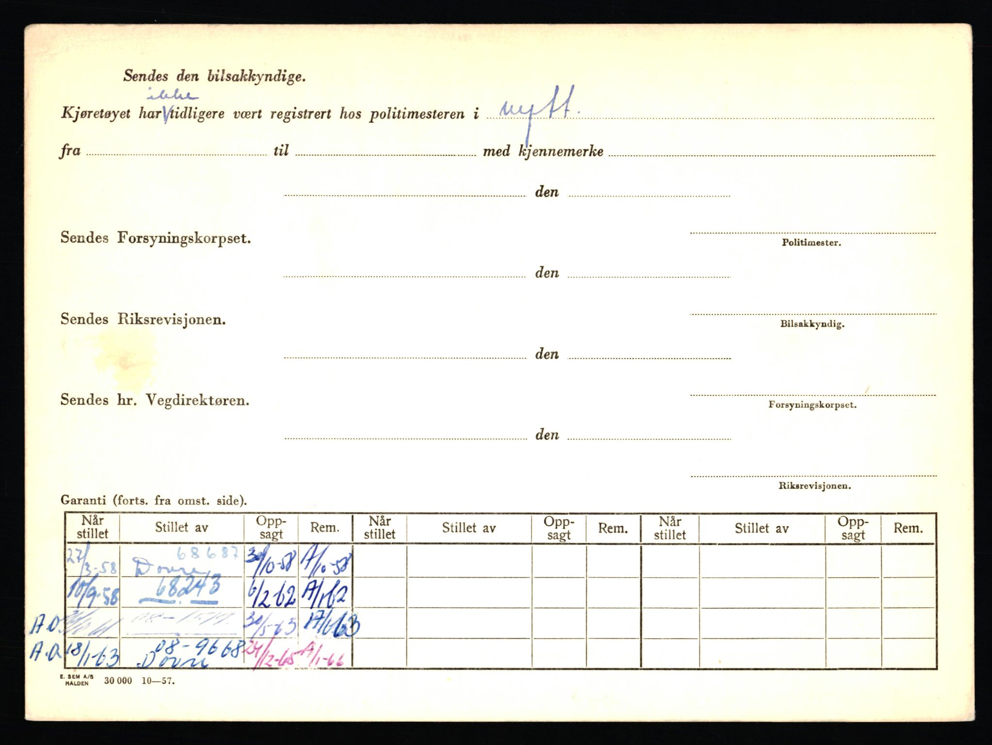 Stavanger trafikkstasjon, AV/SAST-A-101942/0/F/L0065: L-65400 - L-67649, 1930-1971, p. 294